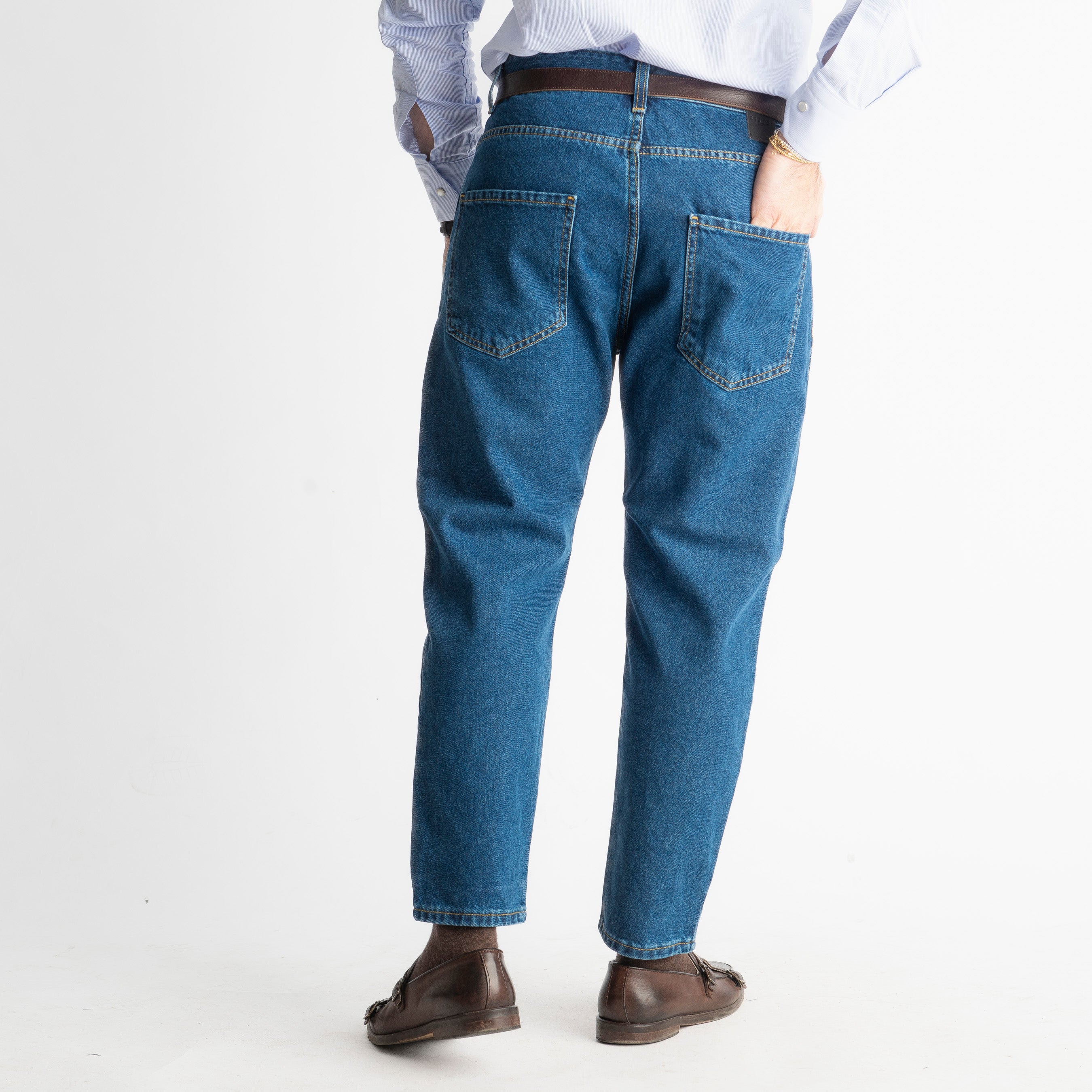 Jeans Uomo Carrot Fit S155