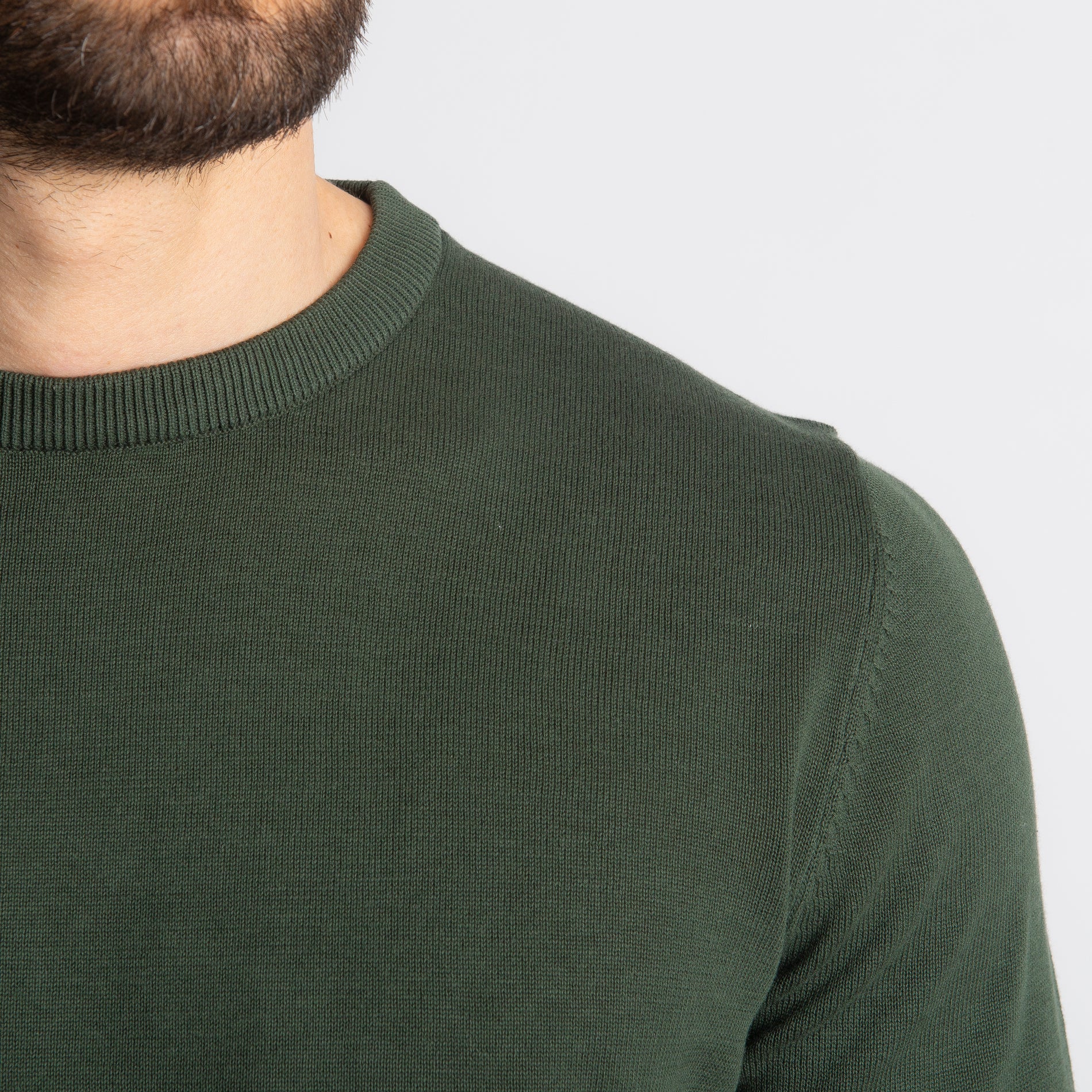 Maglioncino Girocollo Extrafine Luxury Verde