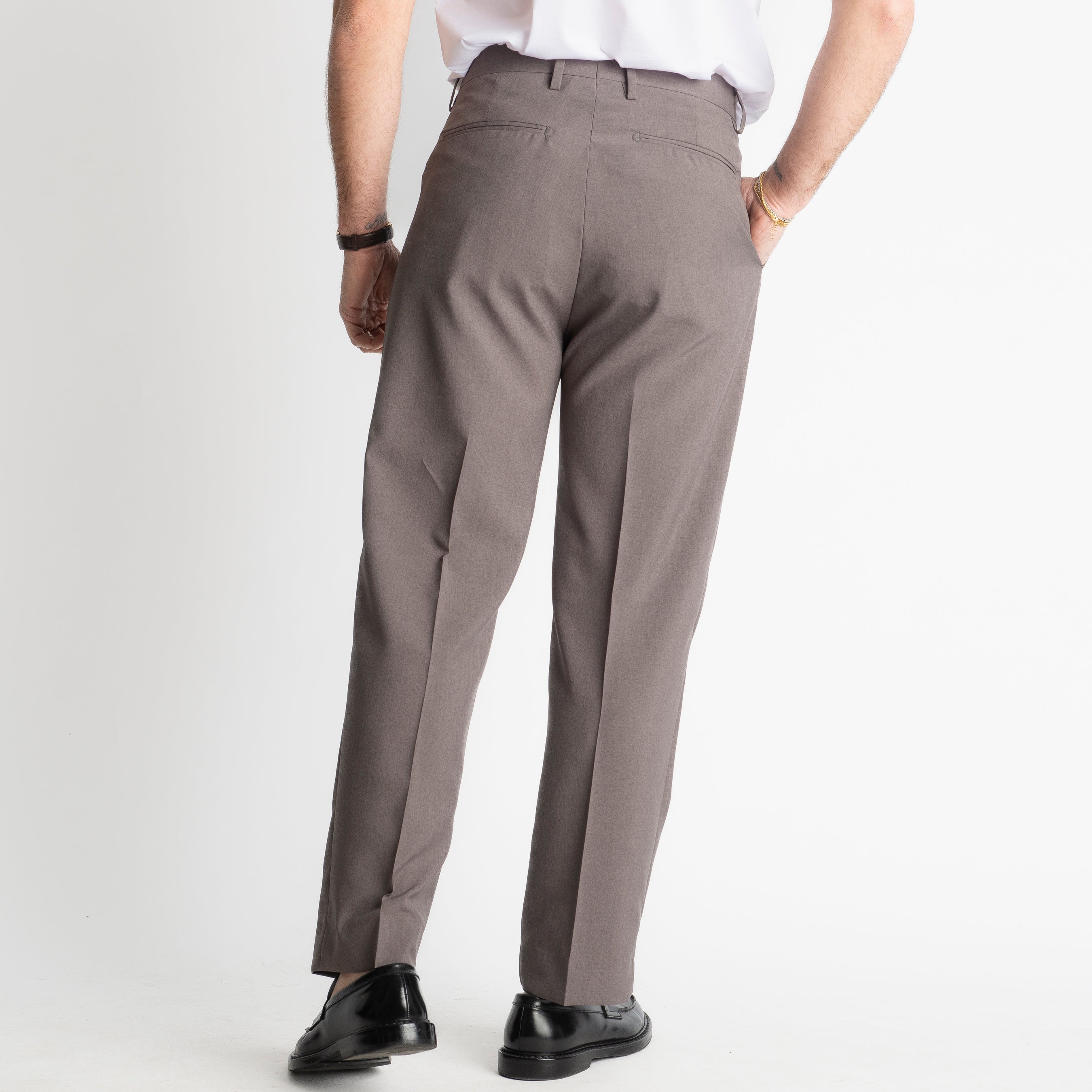 Pantalone Fondo Ampio Tasmania TO8015 Grigio