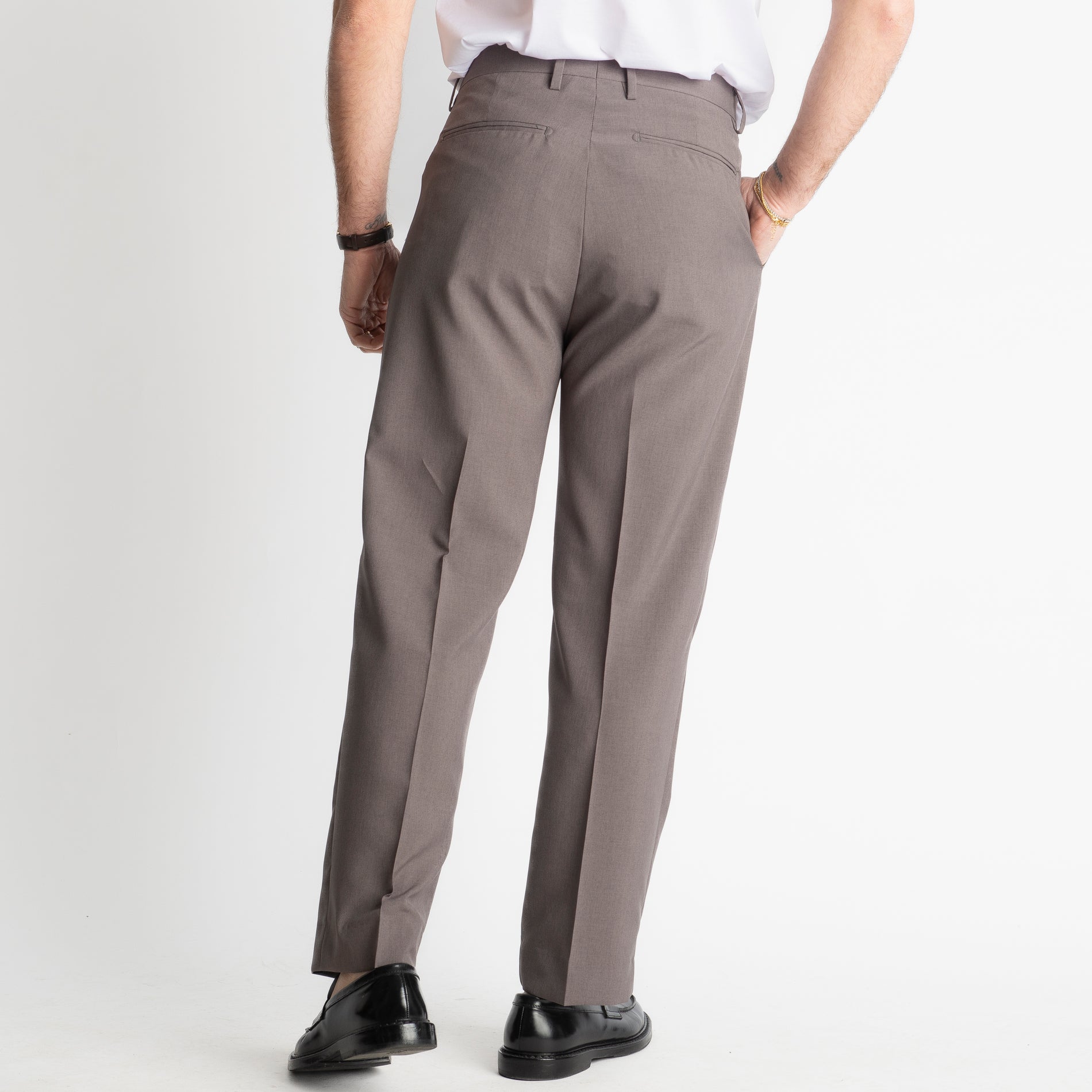 Pantalone Fondo Ampio Tasmania TO8015 Grigio