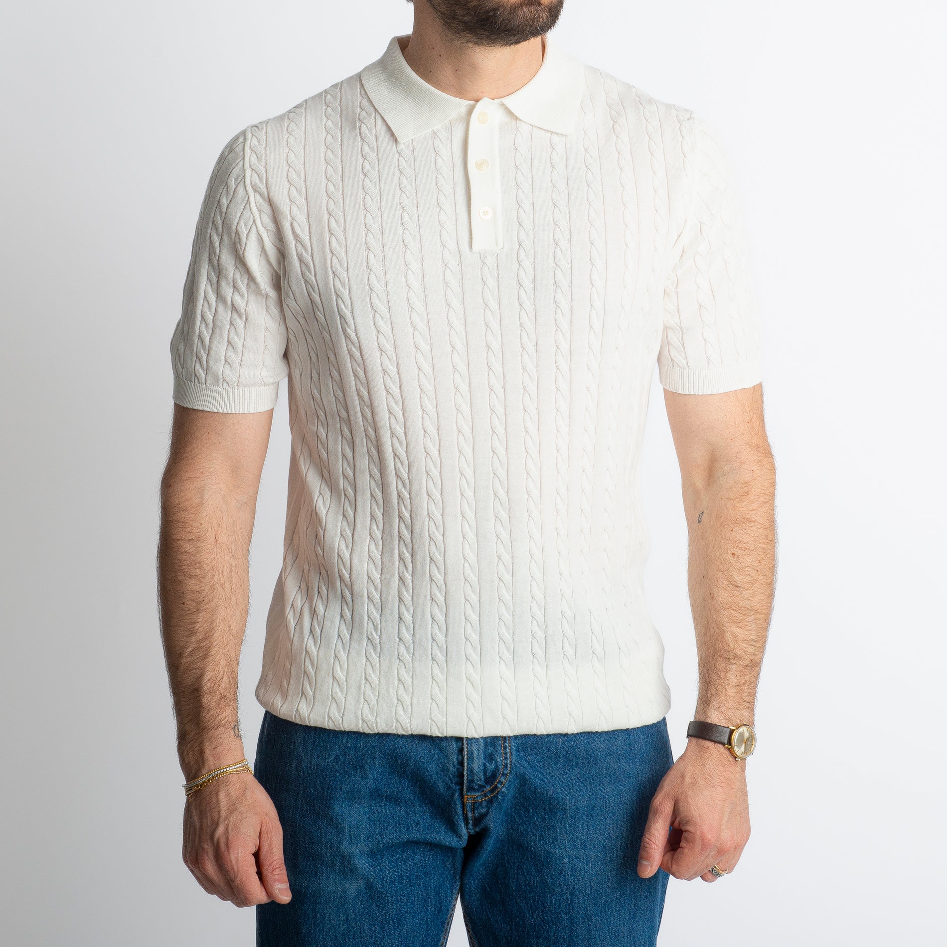 Polo Old Money Bianco