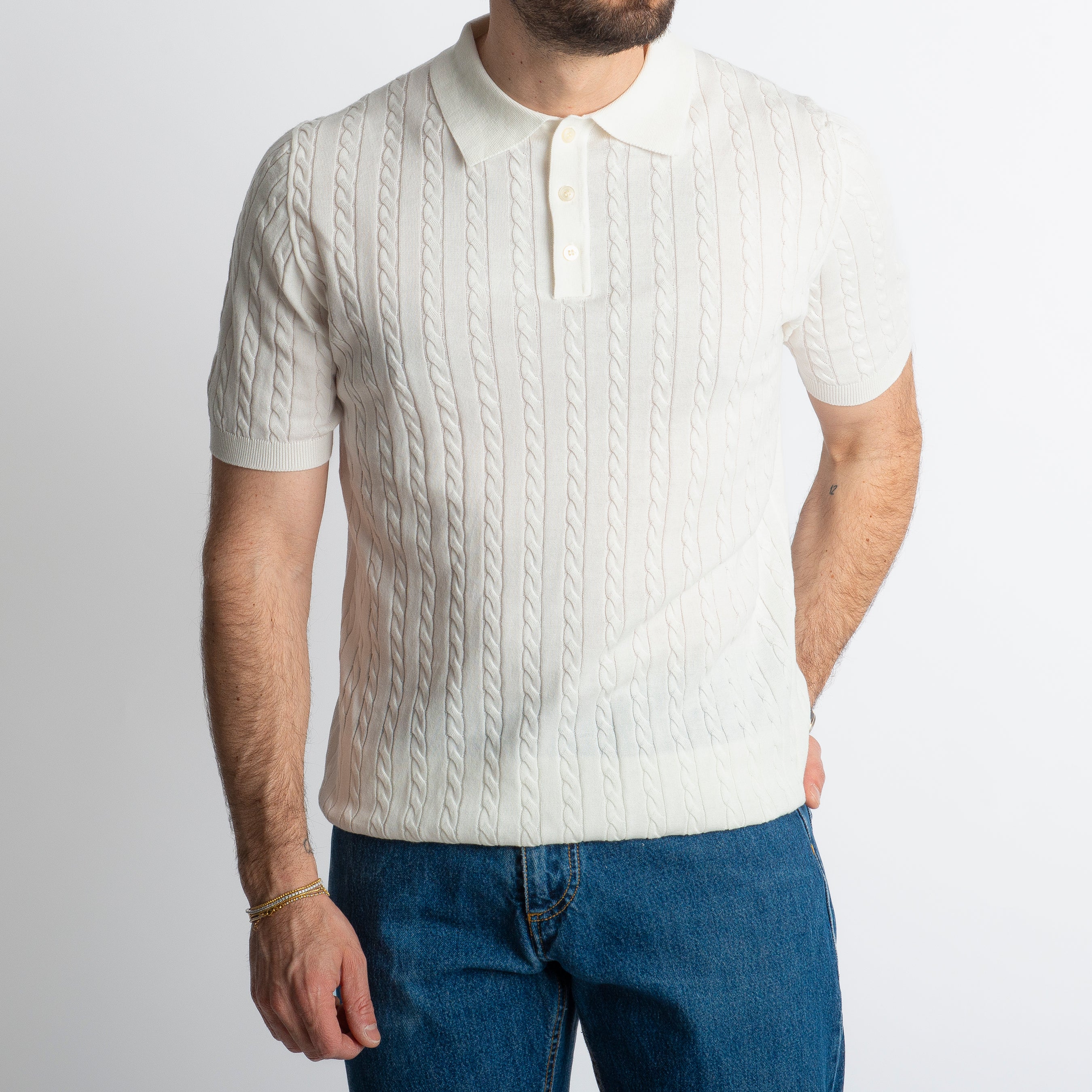 Polo Old Money Bianco