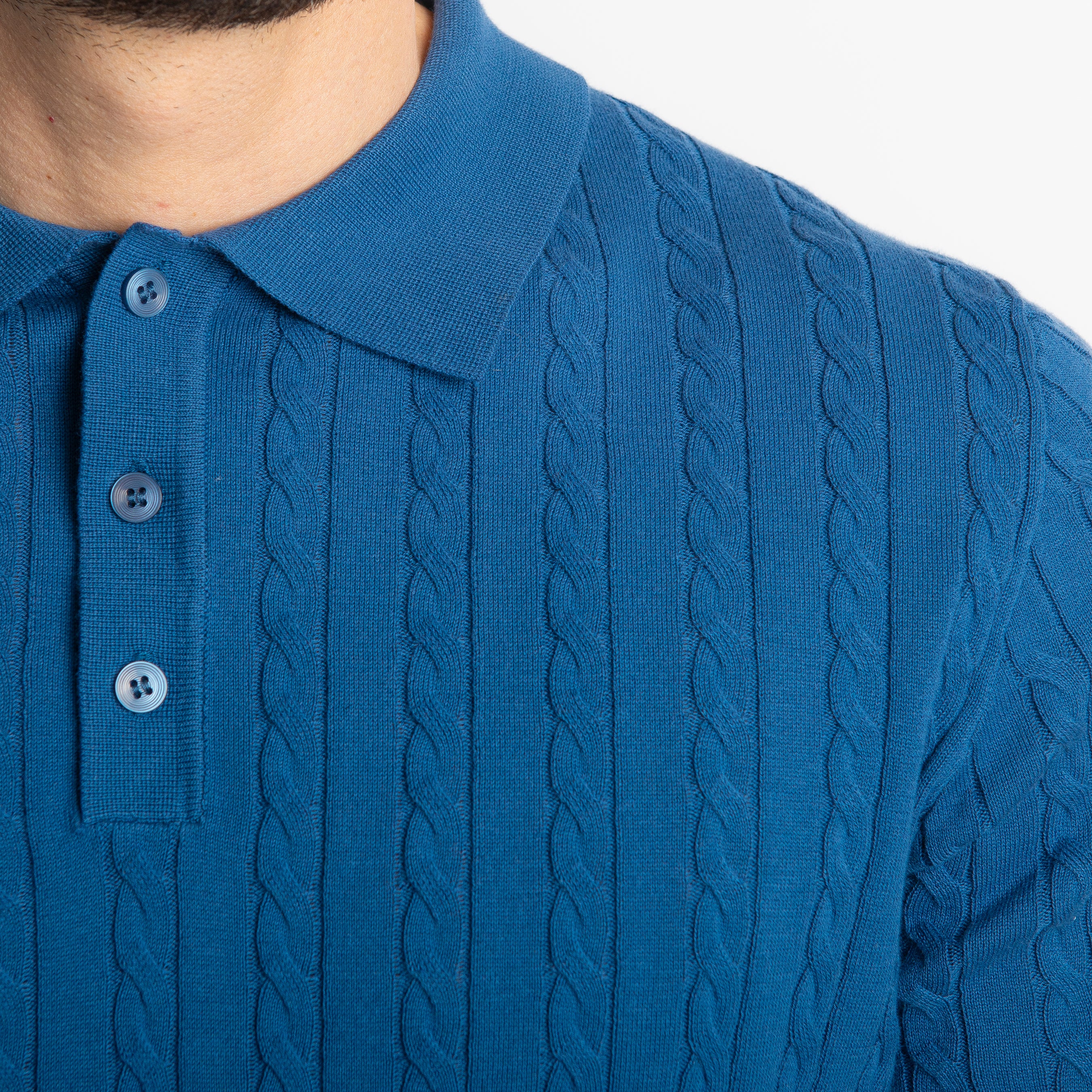 Polo Old Money Indaco