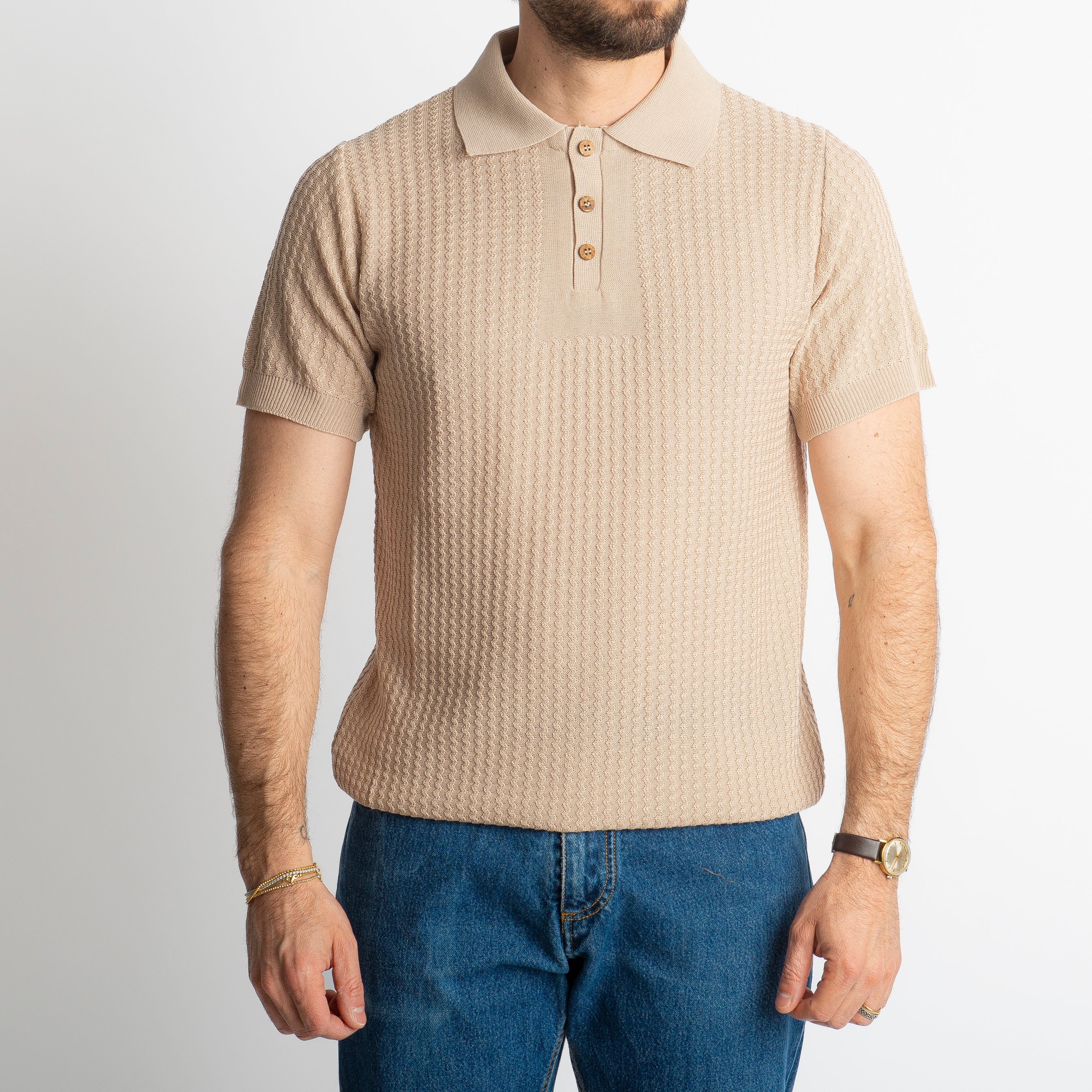 Maglia Polo Bokota Beige