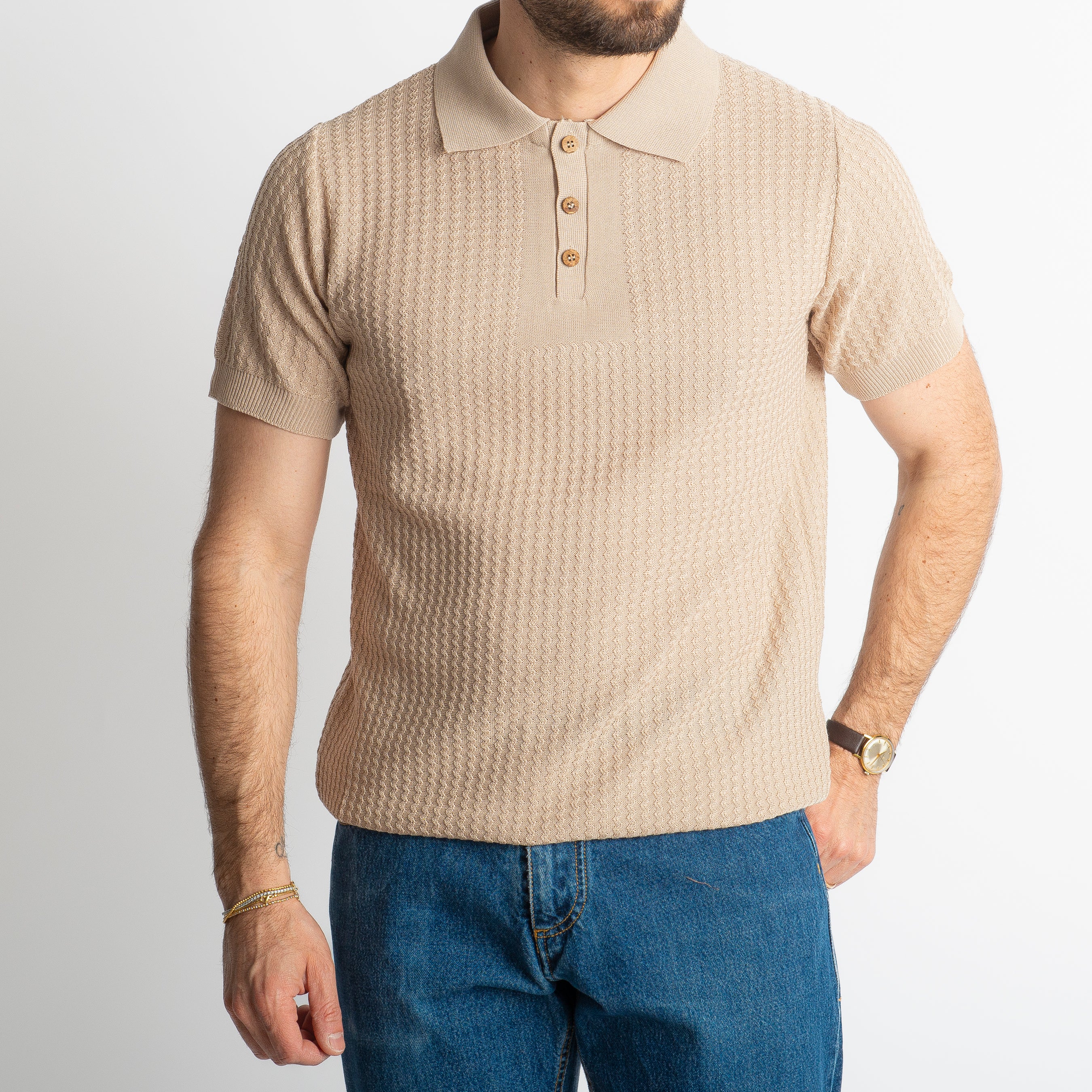 Maglia Polo Bokota Beige