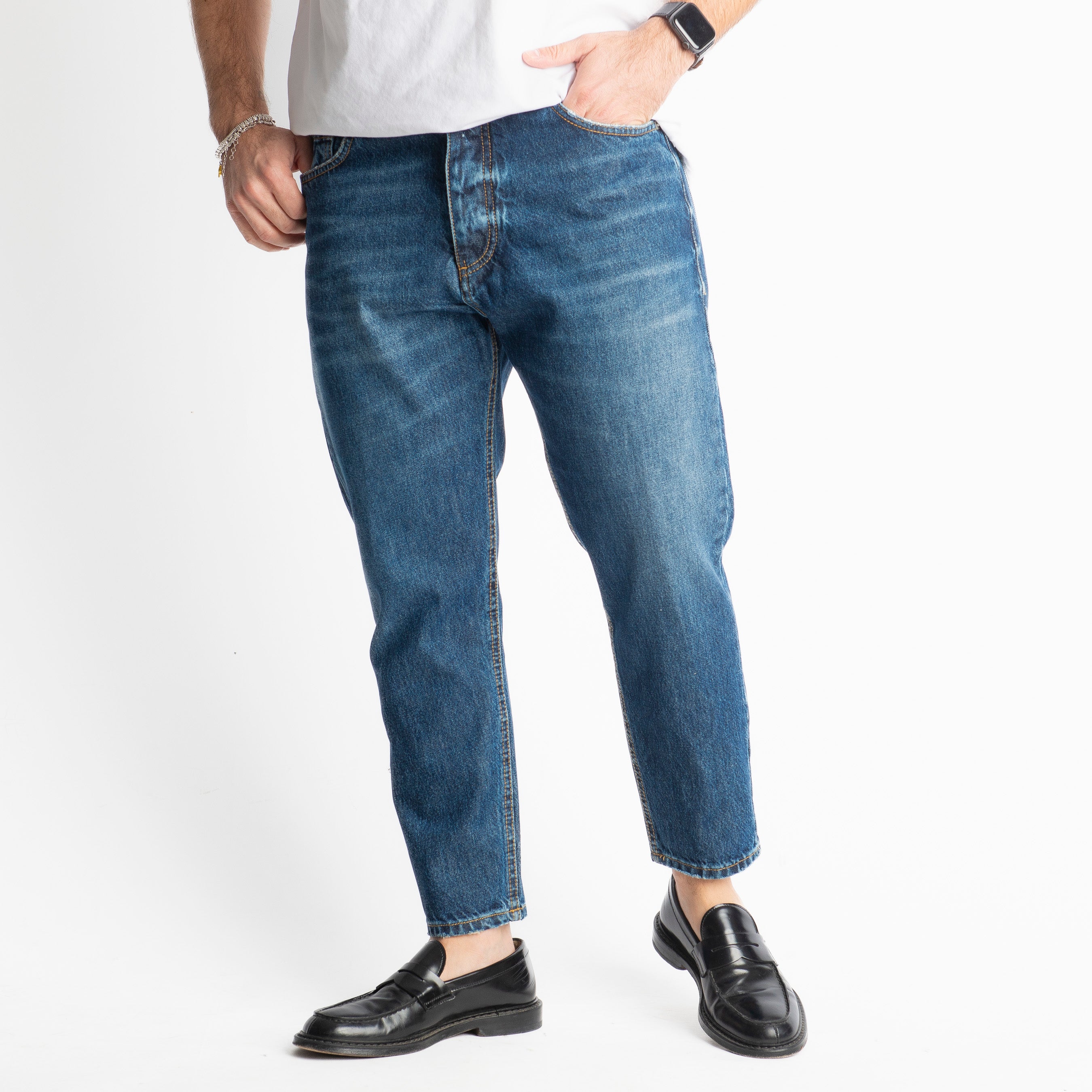 Jeans Uomo Carrot Fit S160