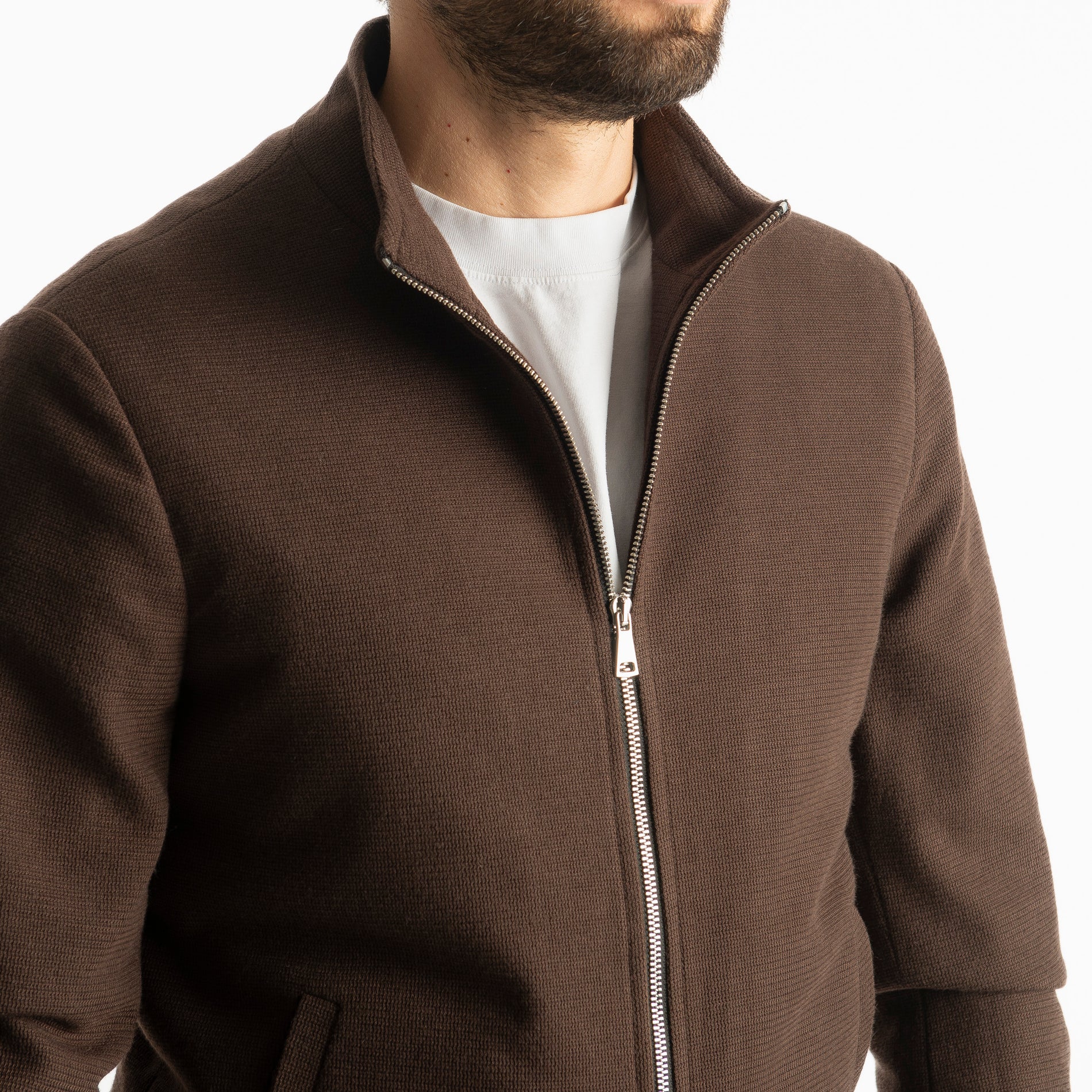 Giubbotto Doppio Cursore Grido Moro