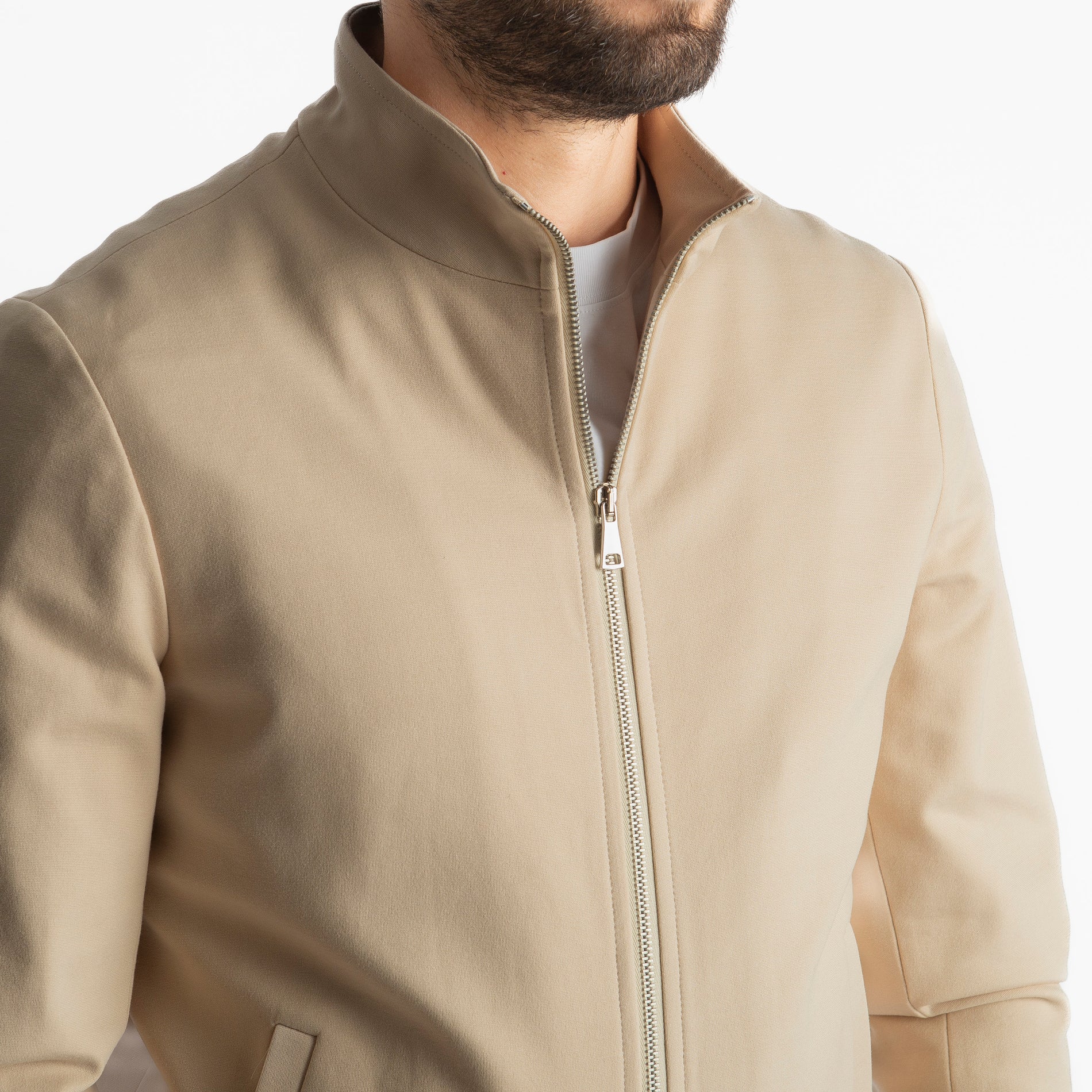 Giubbotto Punto Milano Beige