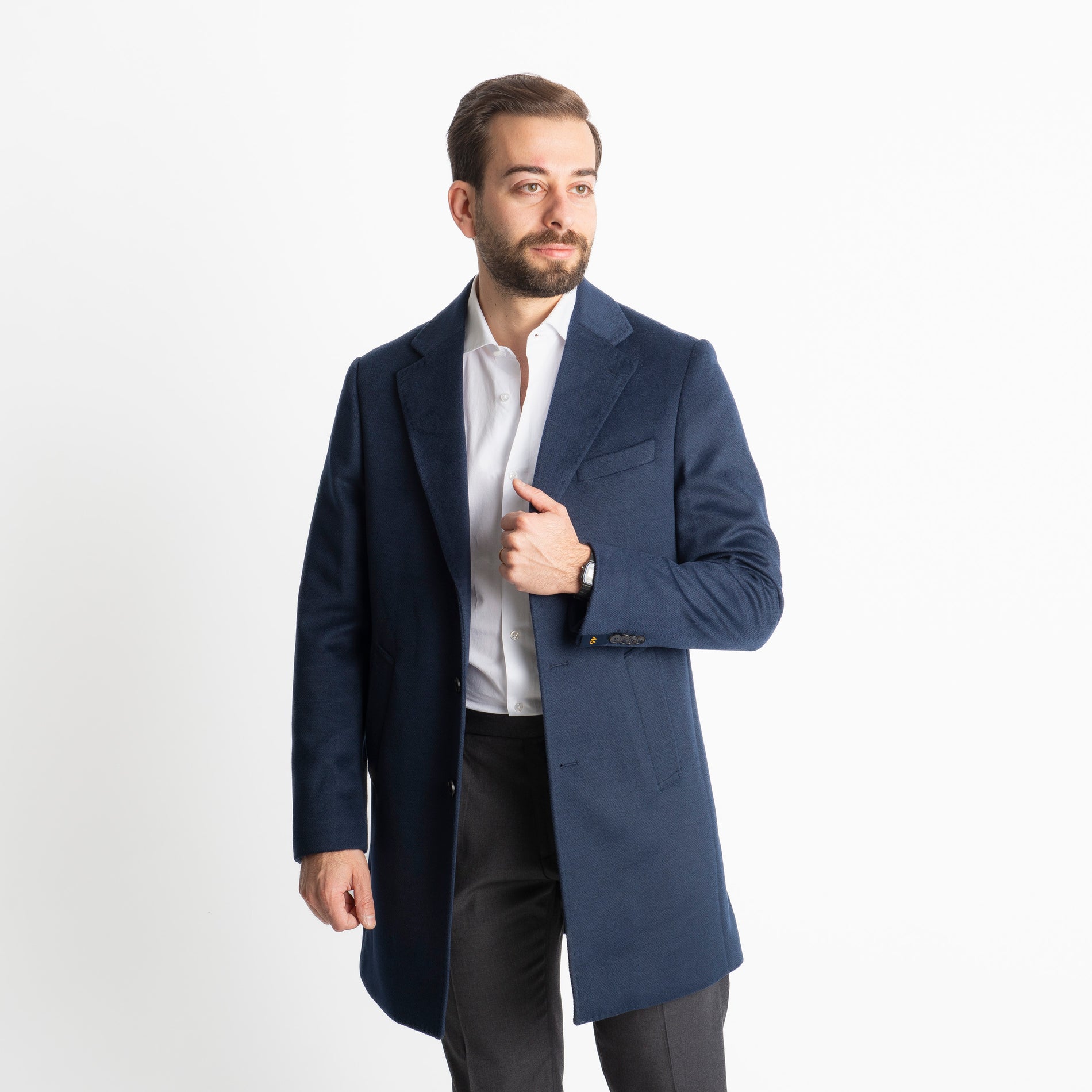 Cappotto Uomo DF04 Blu