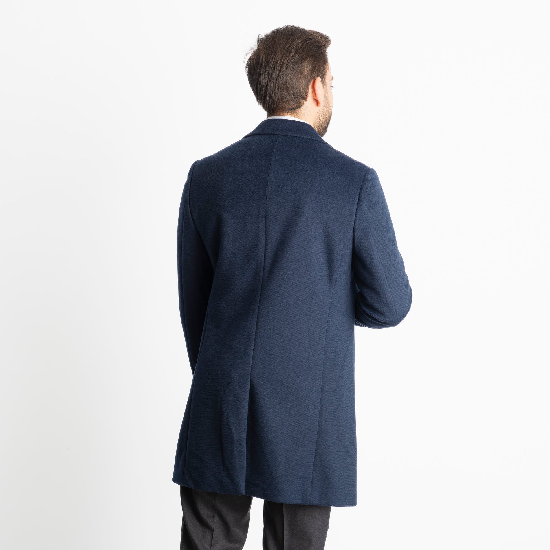 Cappotto Uomo DF04 Blu