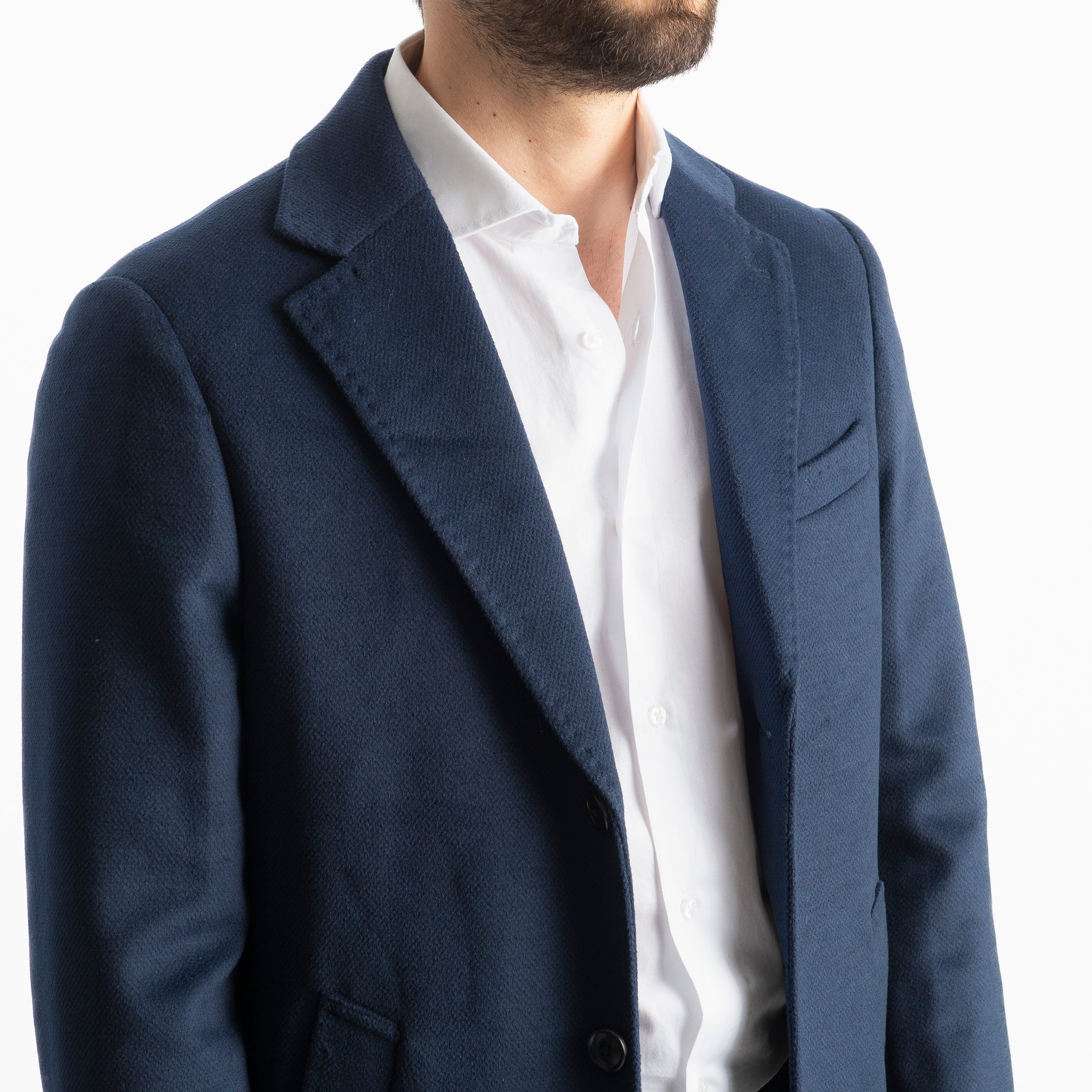 Cappotto Uomo DF04 Blu