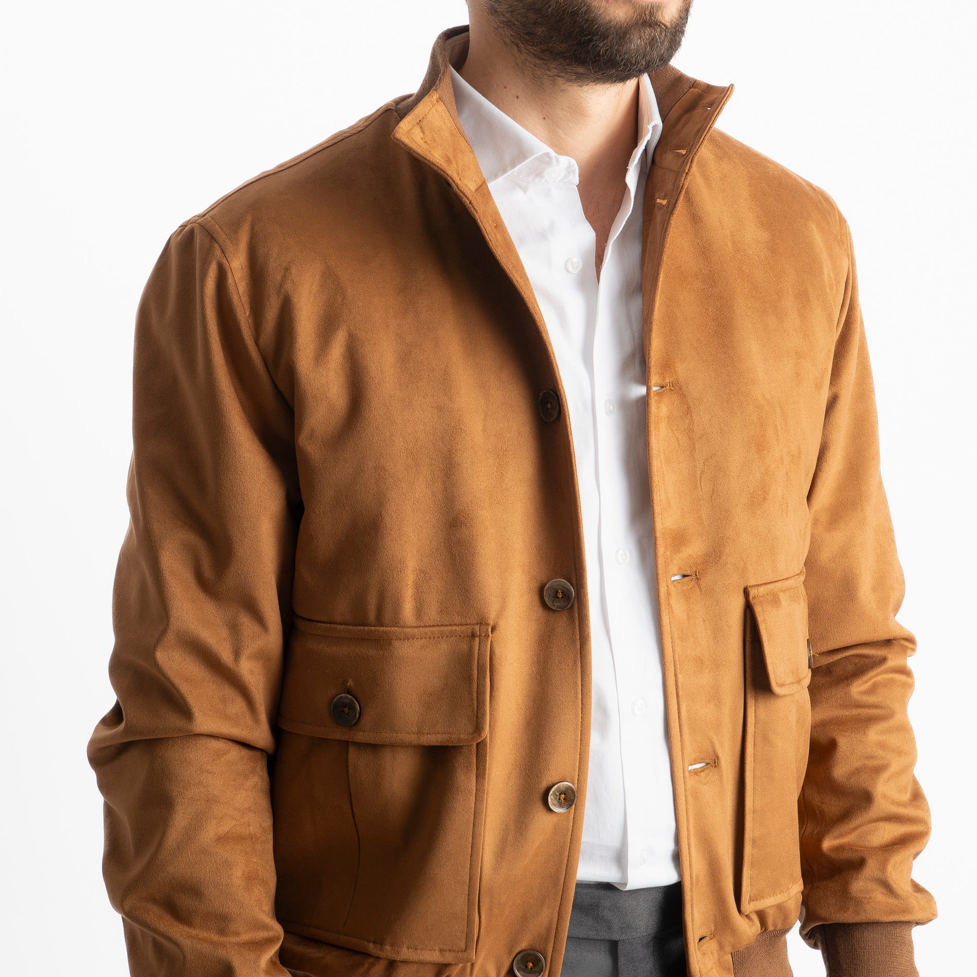 Giubbotto Polo Renna Tabacco