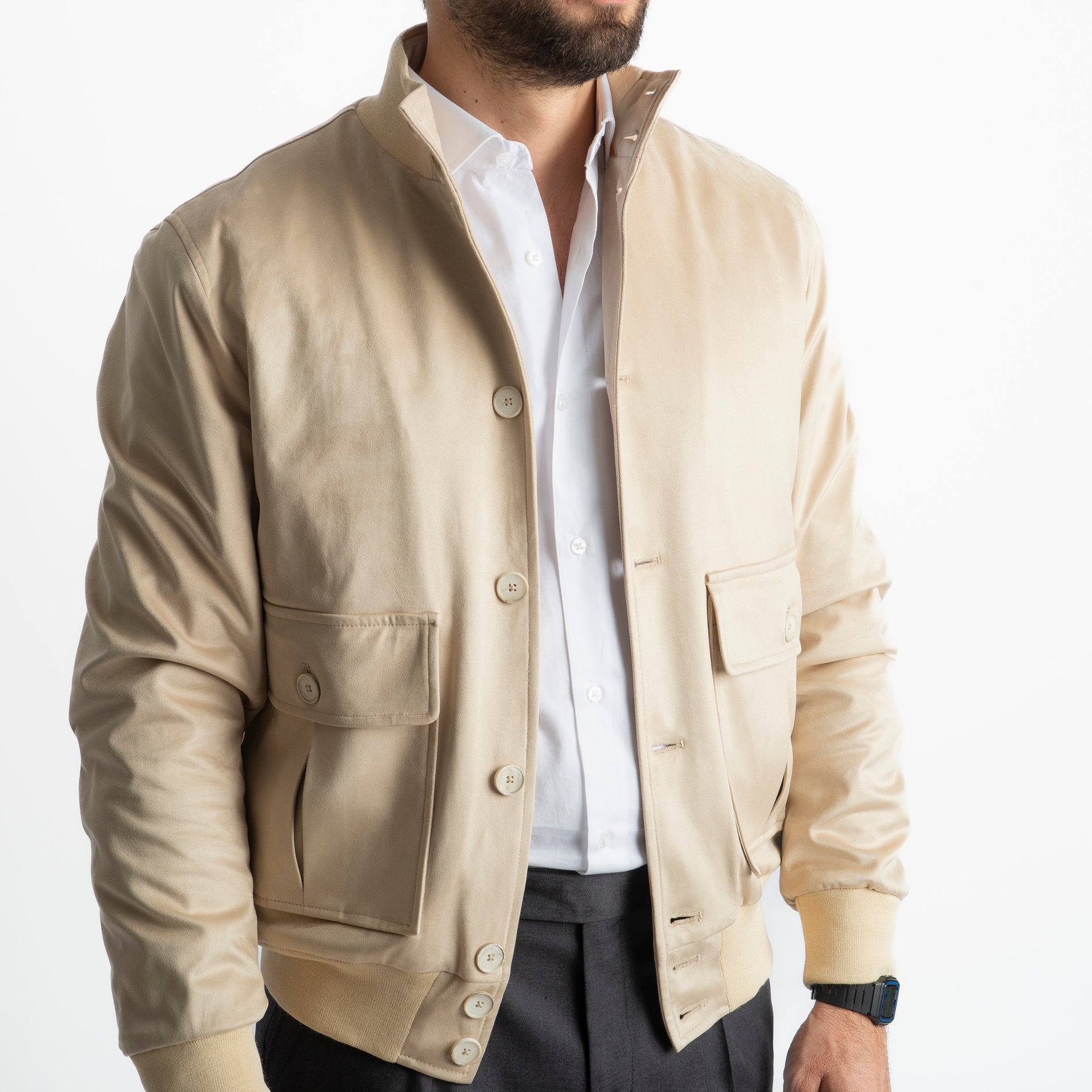 Giubbotto Polo Renna Beige