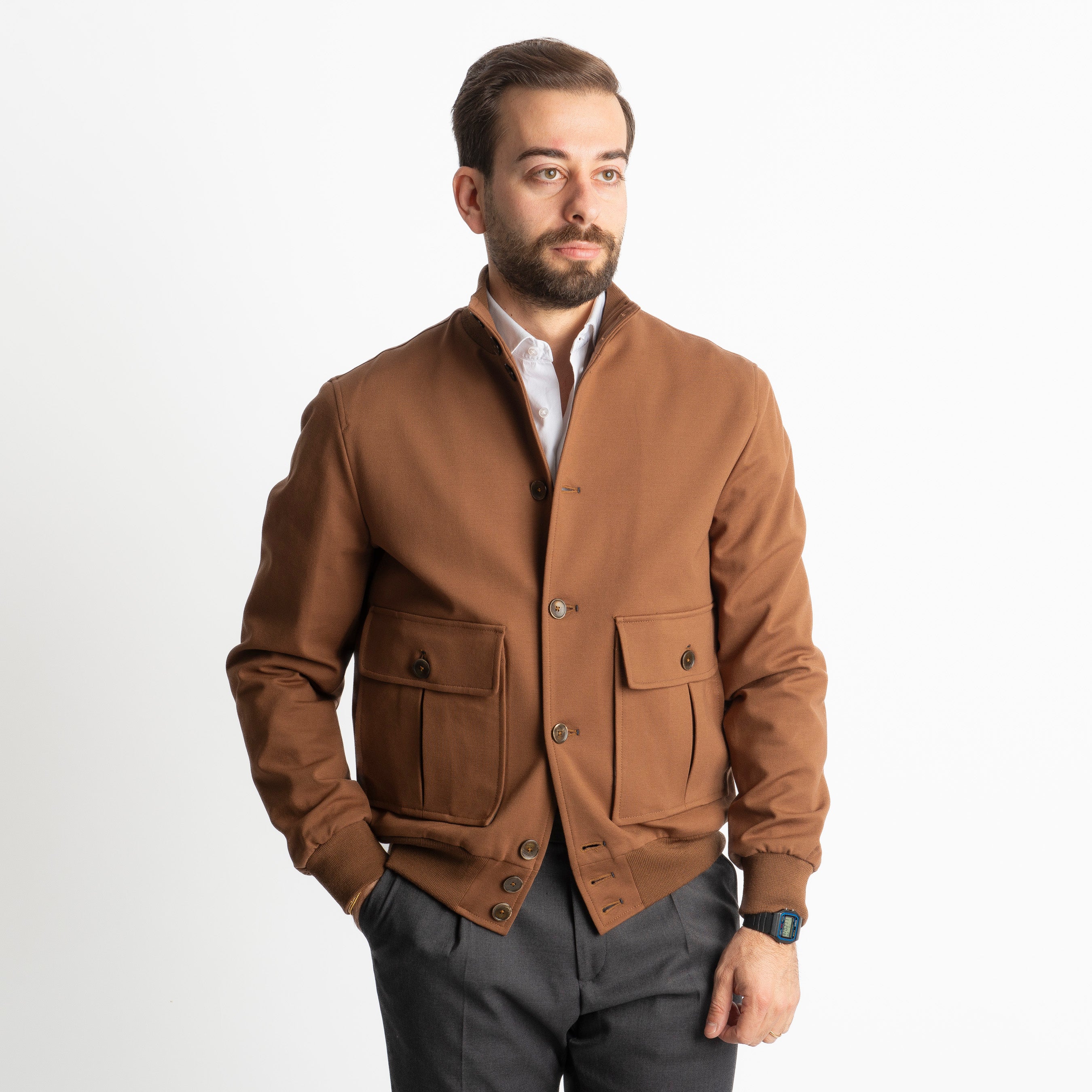 Giubbotto Polo Punto Milano Cammello