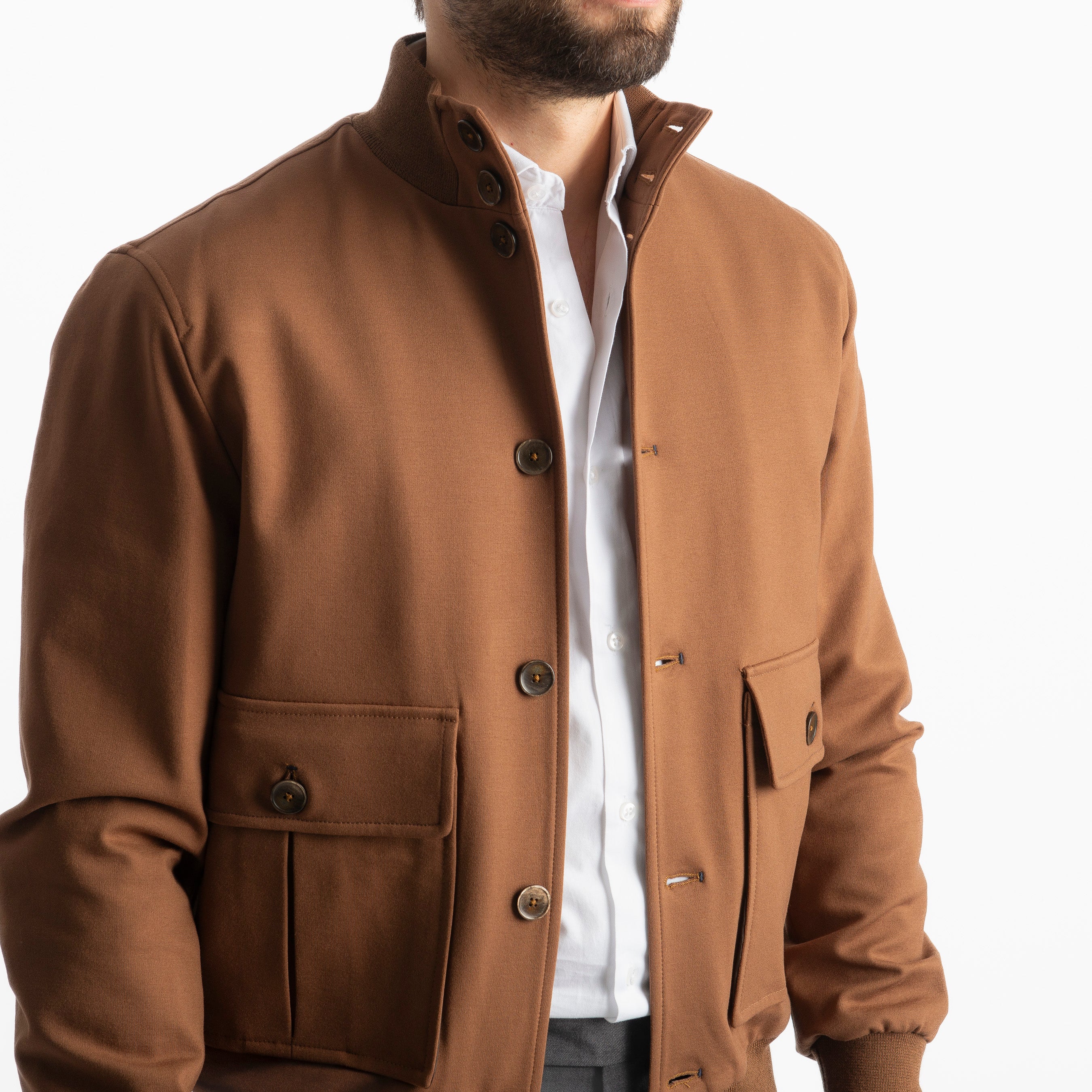 Giubbotto Polo Punto Milano Cammello