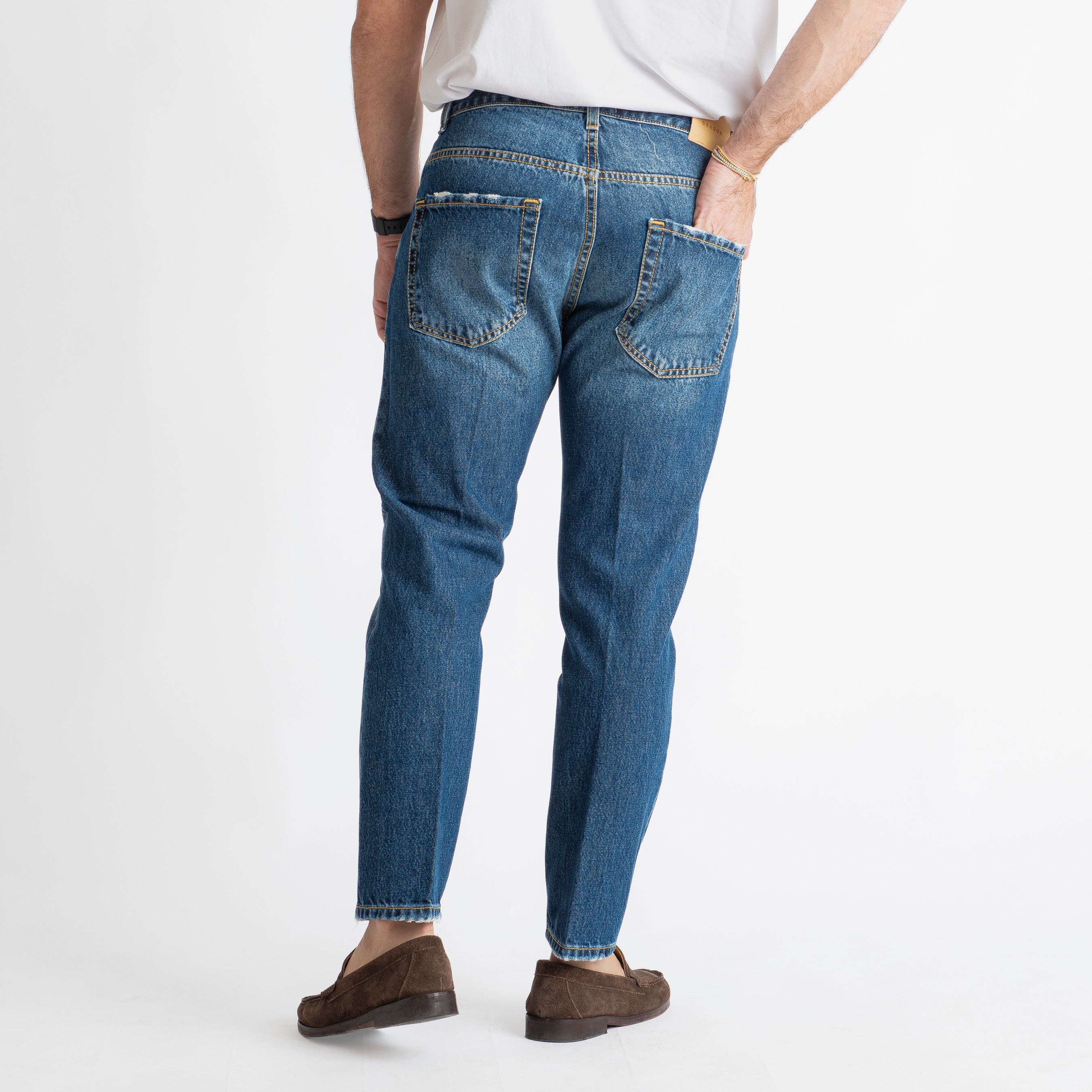 Jeans Slim Fit S171 – Cotone Mercerizzato