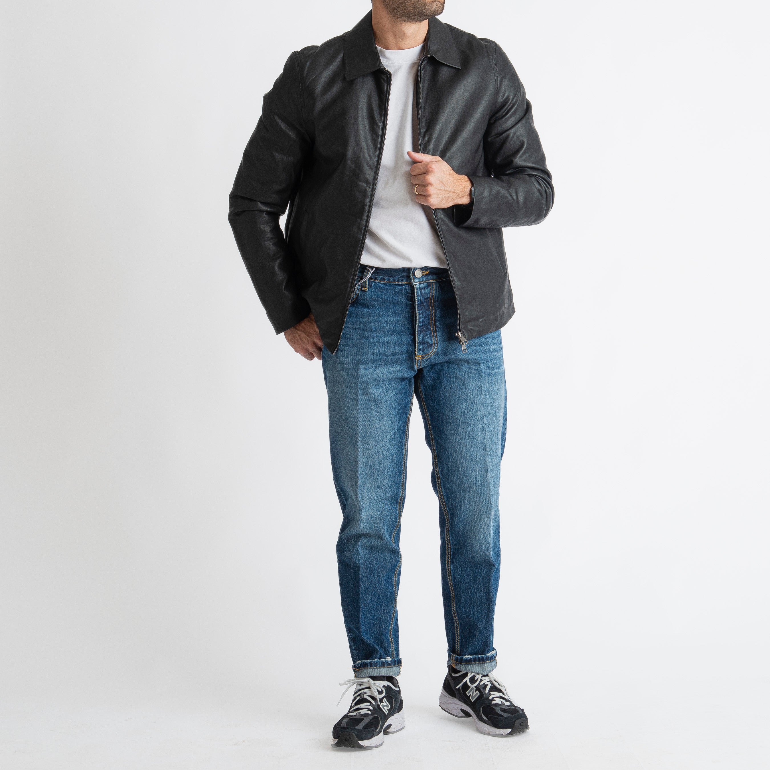 Giubbotto Ecopelle 6939 Nero