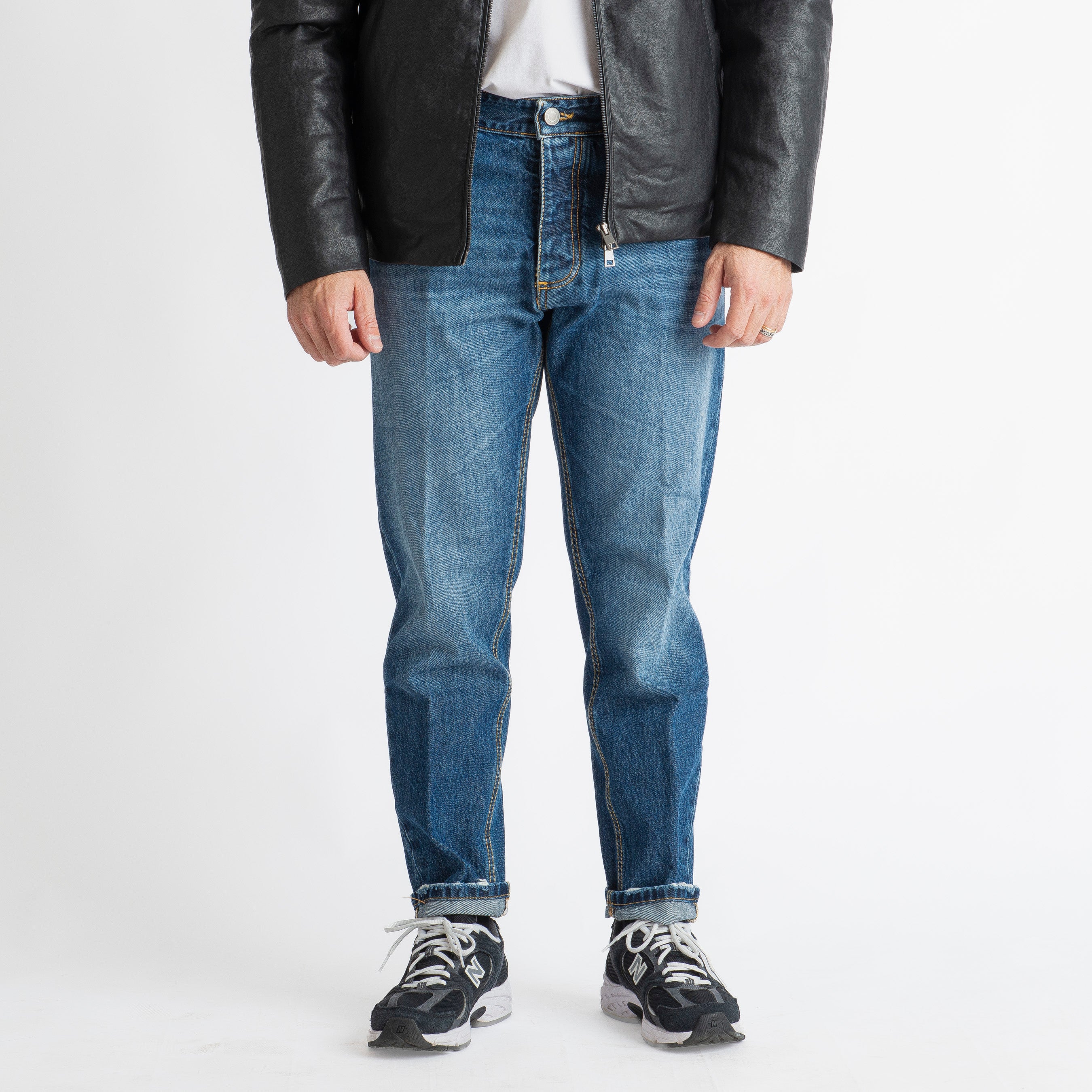 Jeans Straight Fit S171 - Cotone Mercerizzato