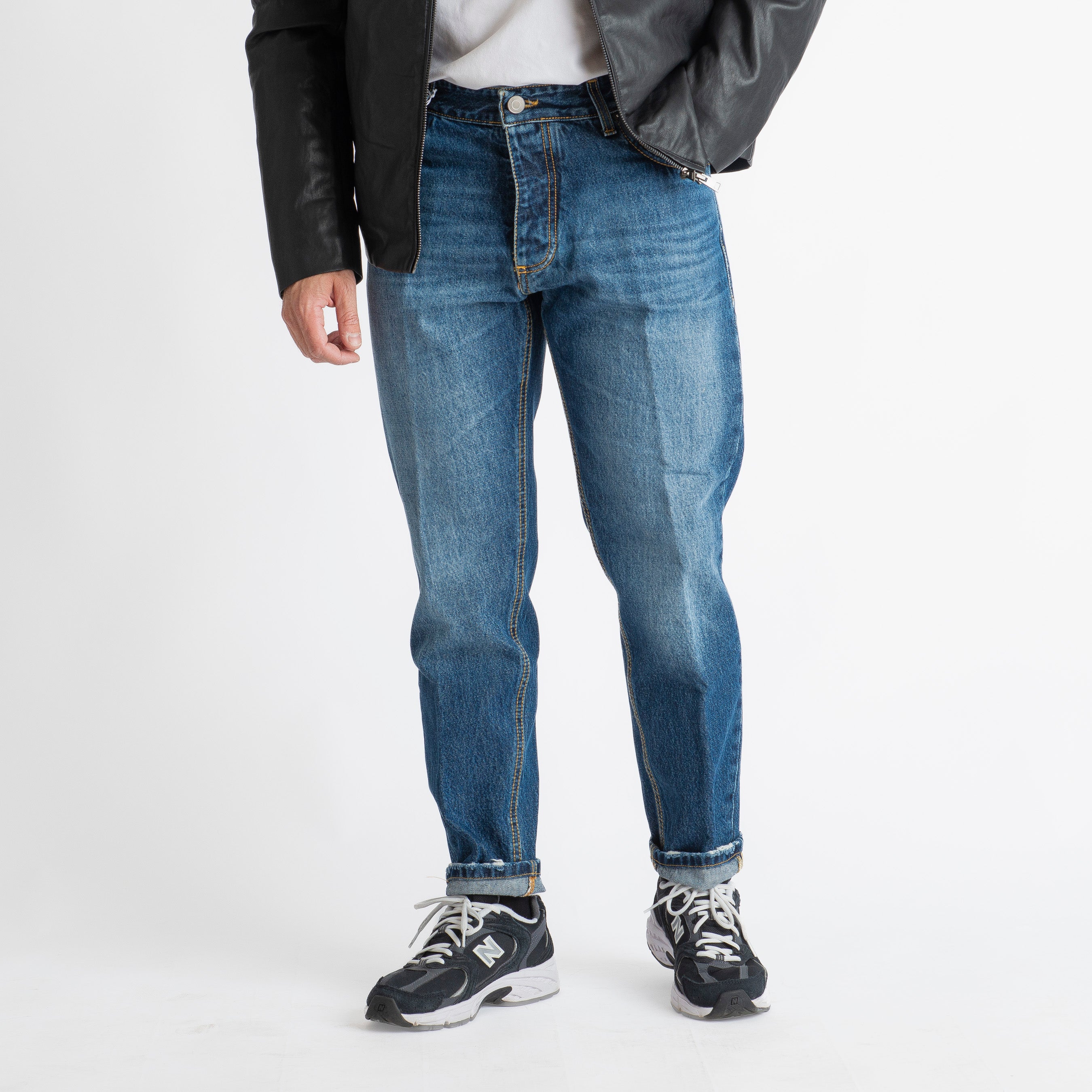 Jeans Straight Fit S171 - Cotone Mercerizzato