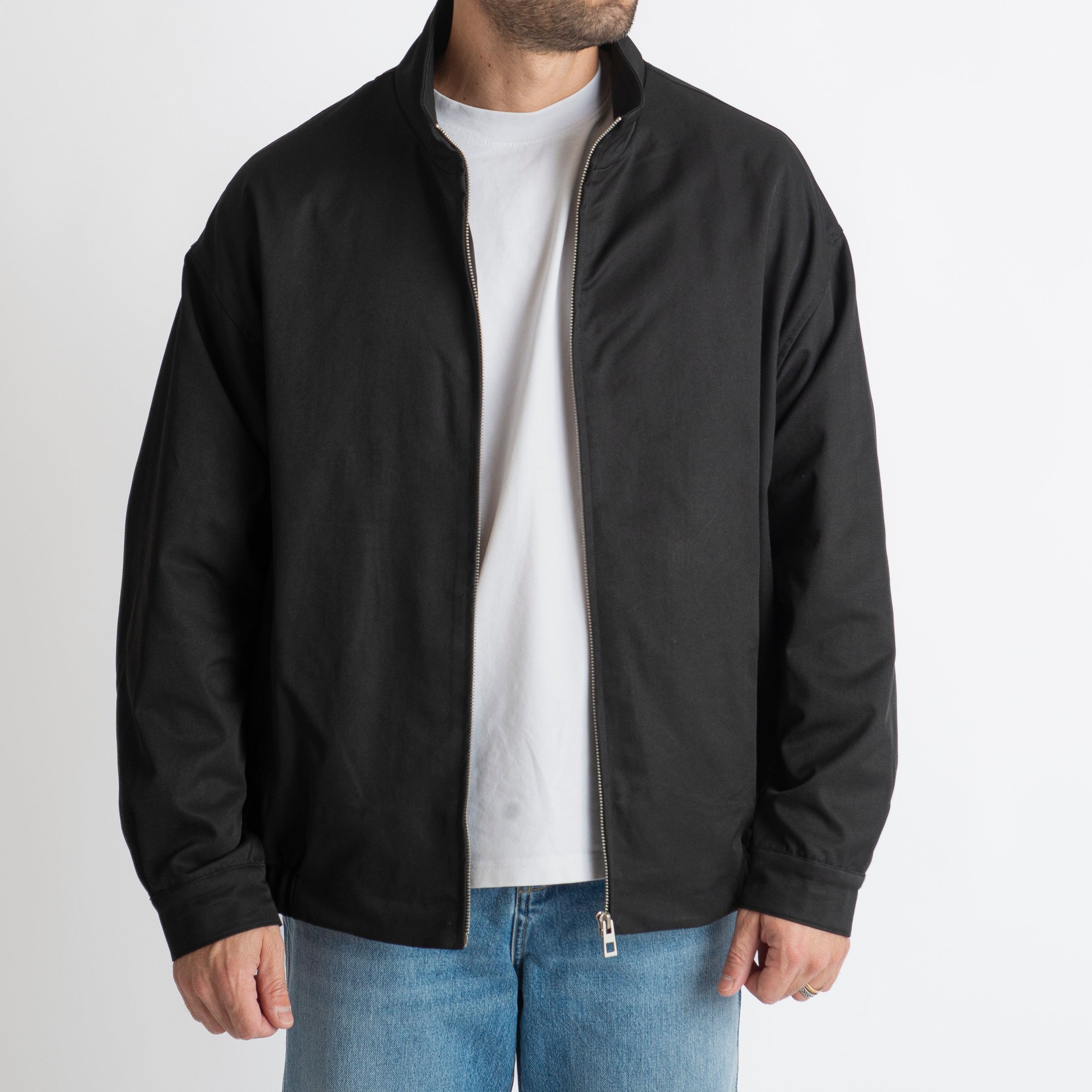 Giacca Vento Oversize Nero