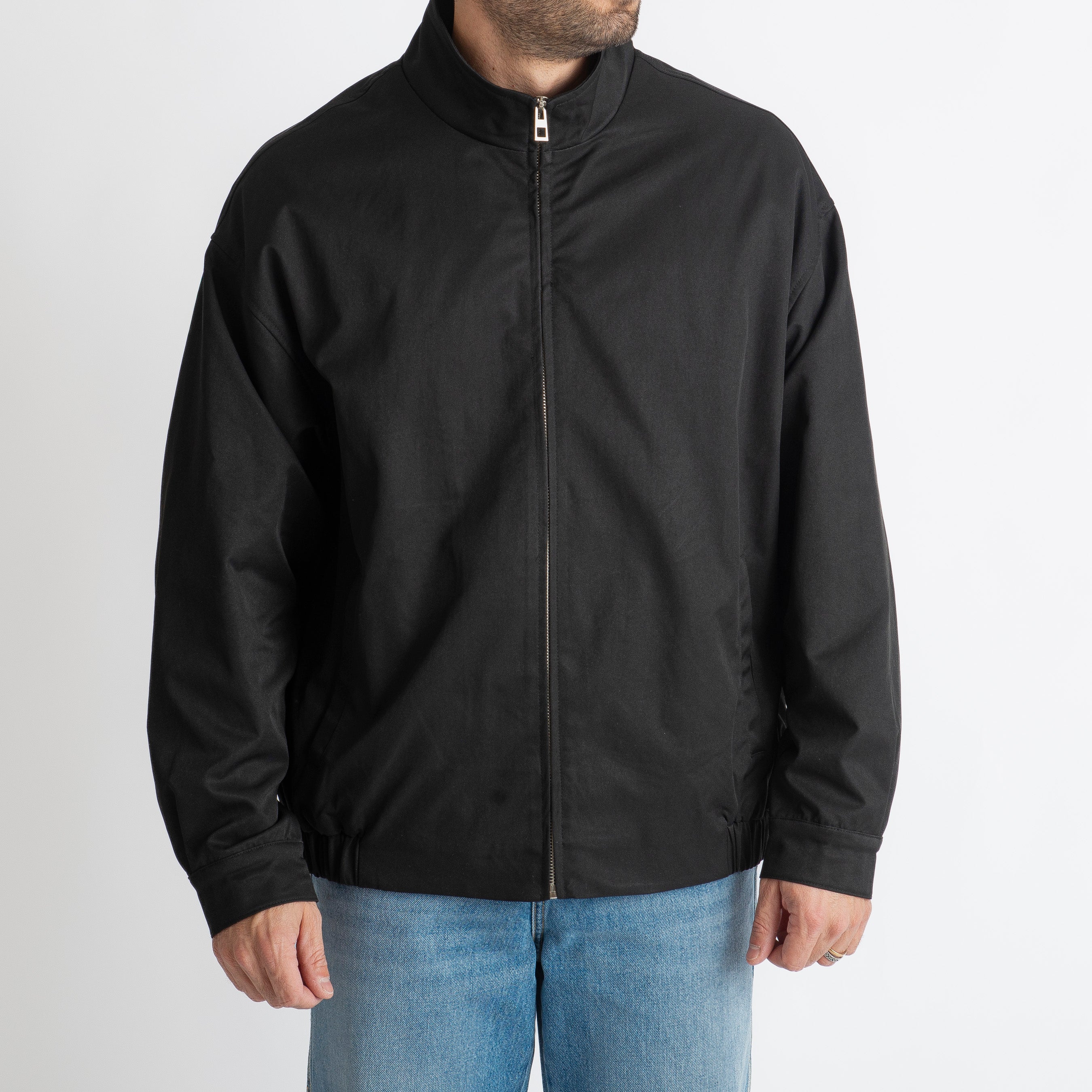 Giacca Vento Oversize Nero