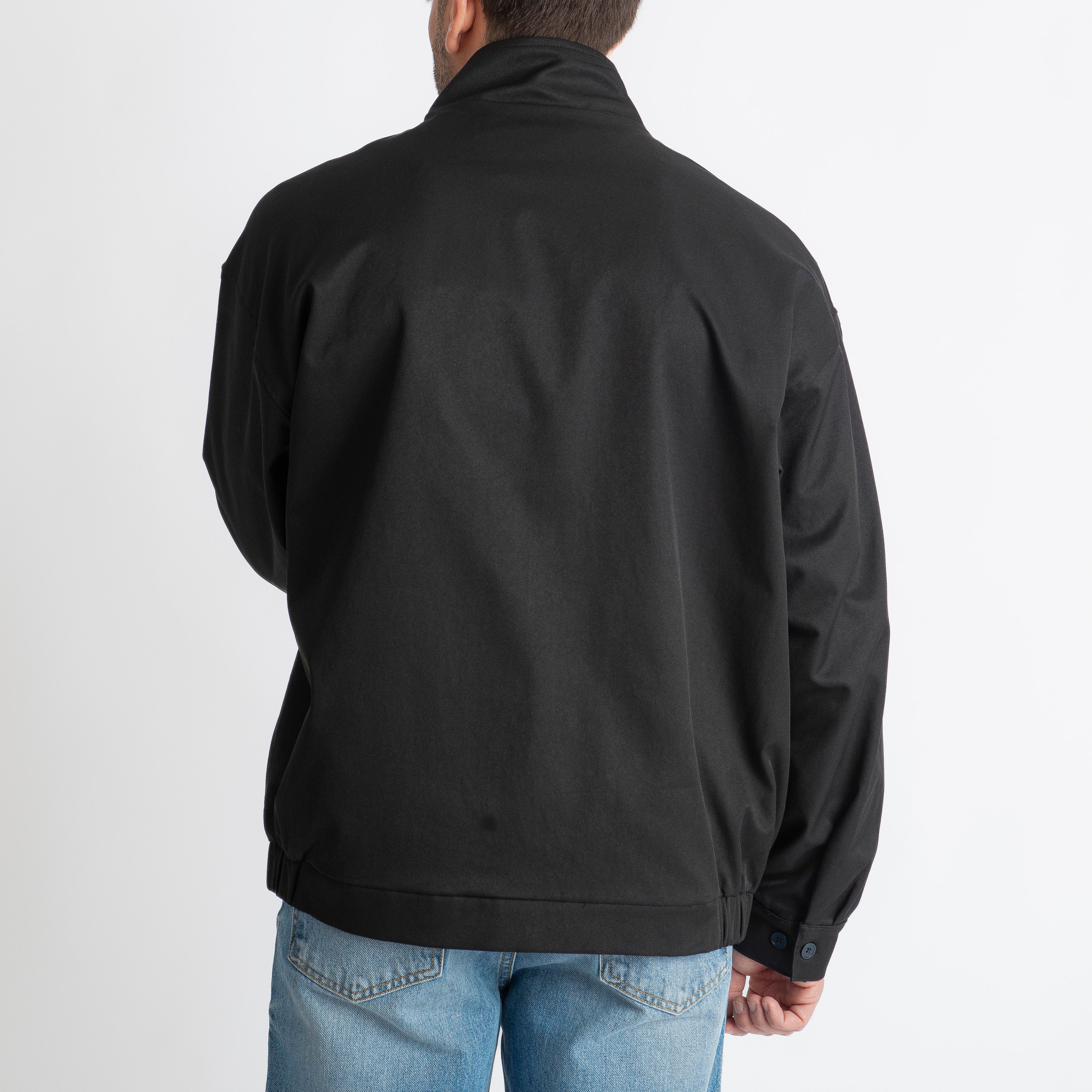 Giacca Vento Oversize Nero