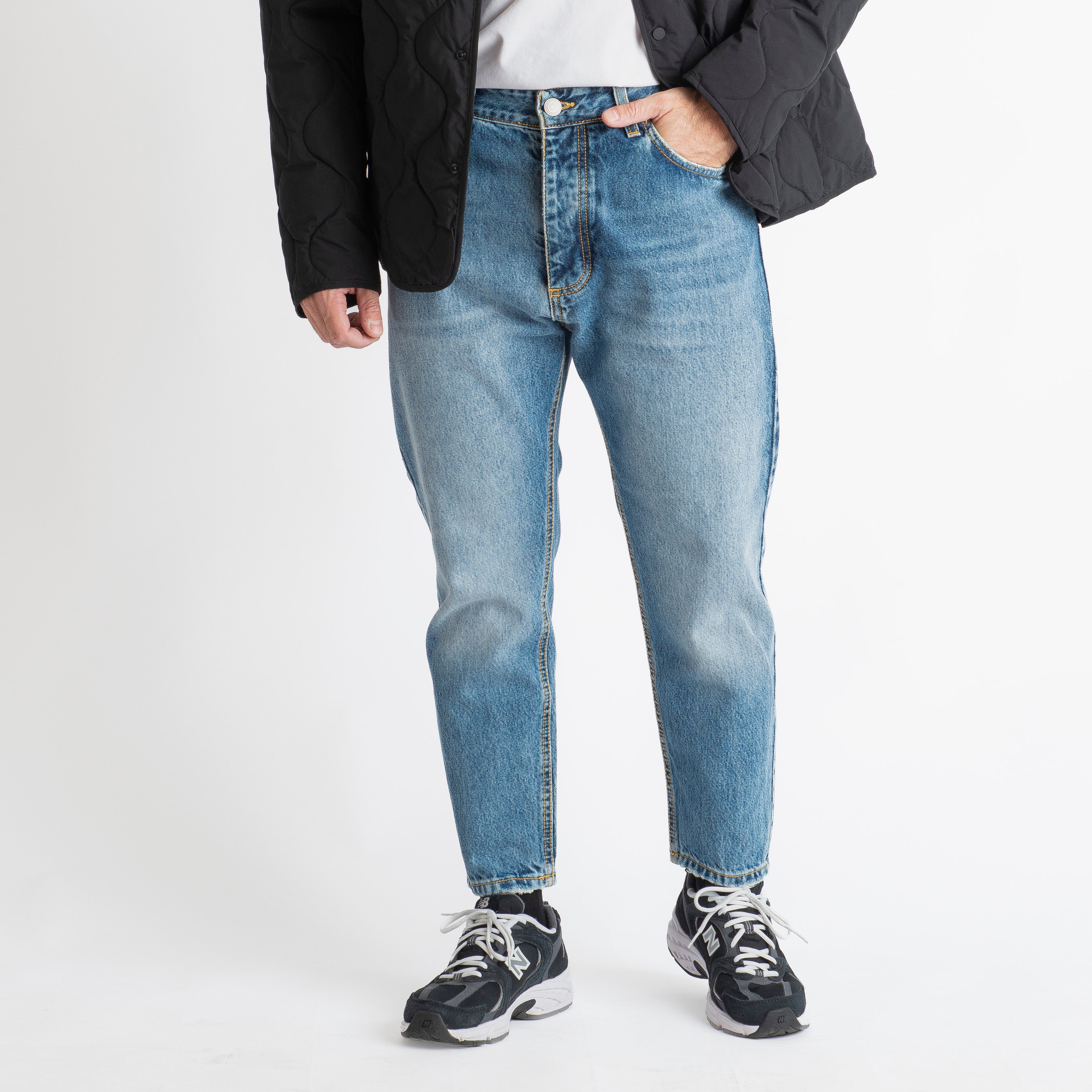 Jeans Carrot Fit S170 - Cotone Mercerizzato