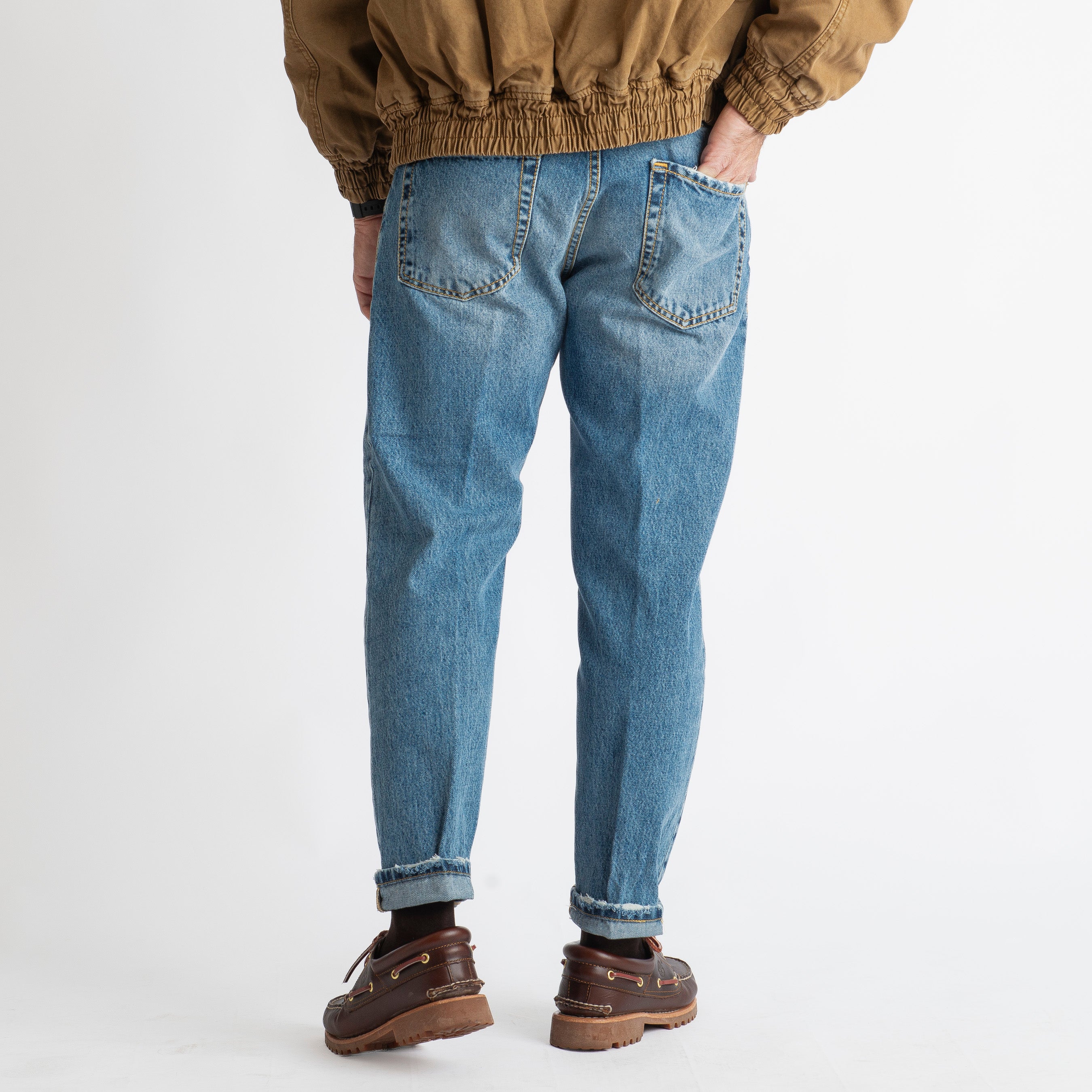 Jeans Straight Fit S170 - Cotone Mercerizzato