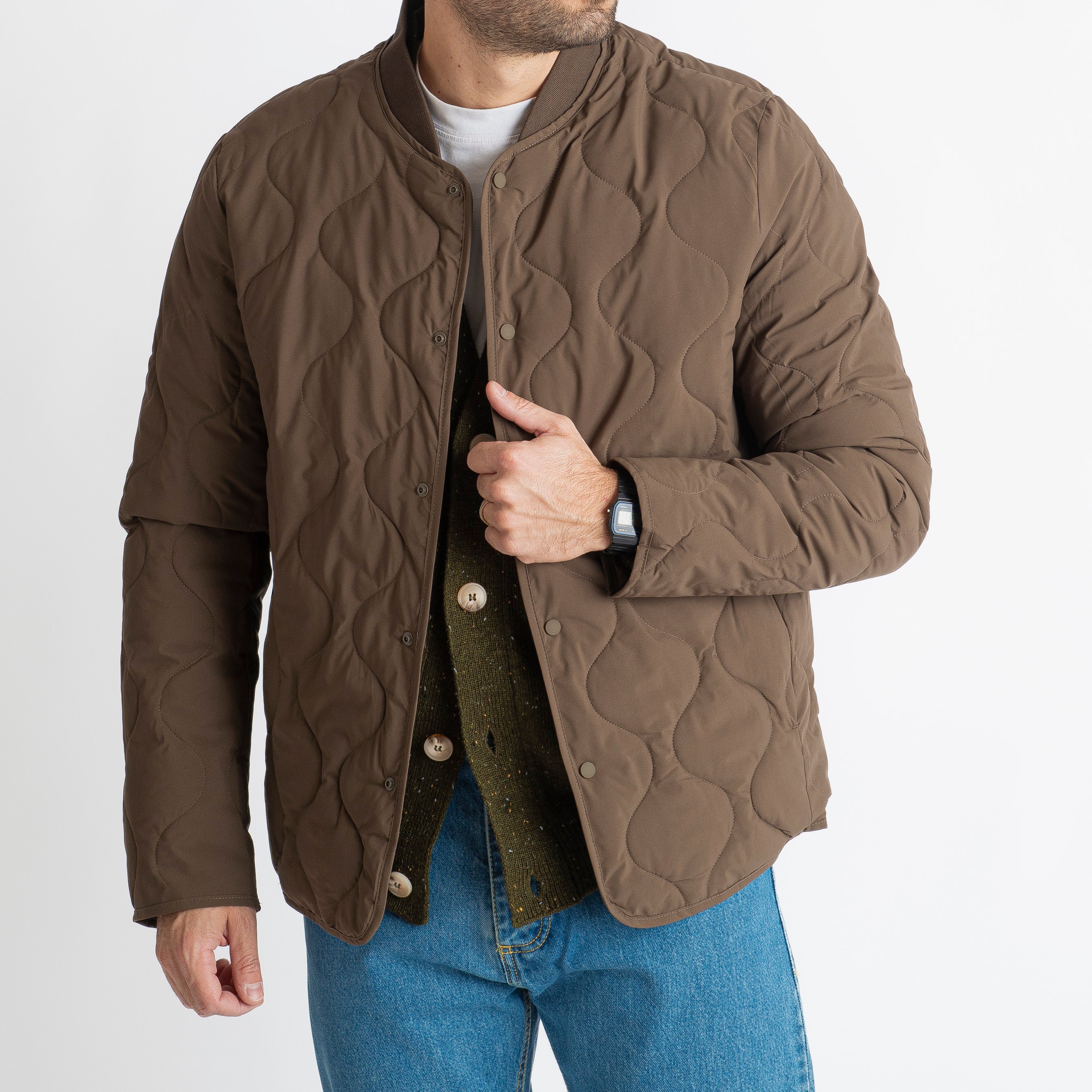 Piumino 8570 Fango