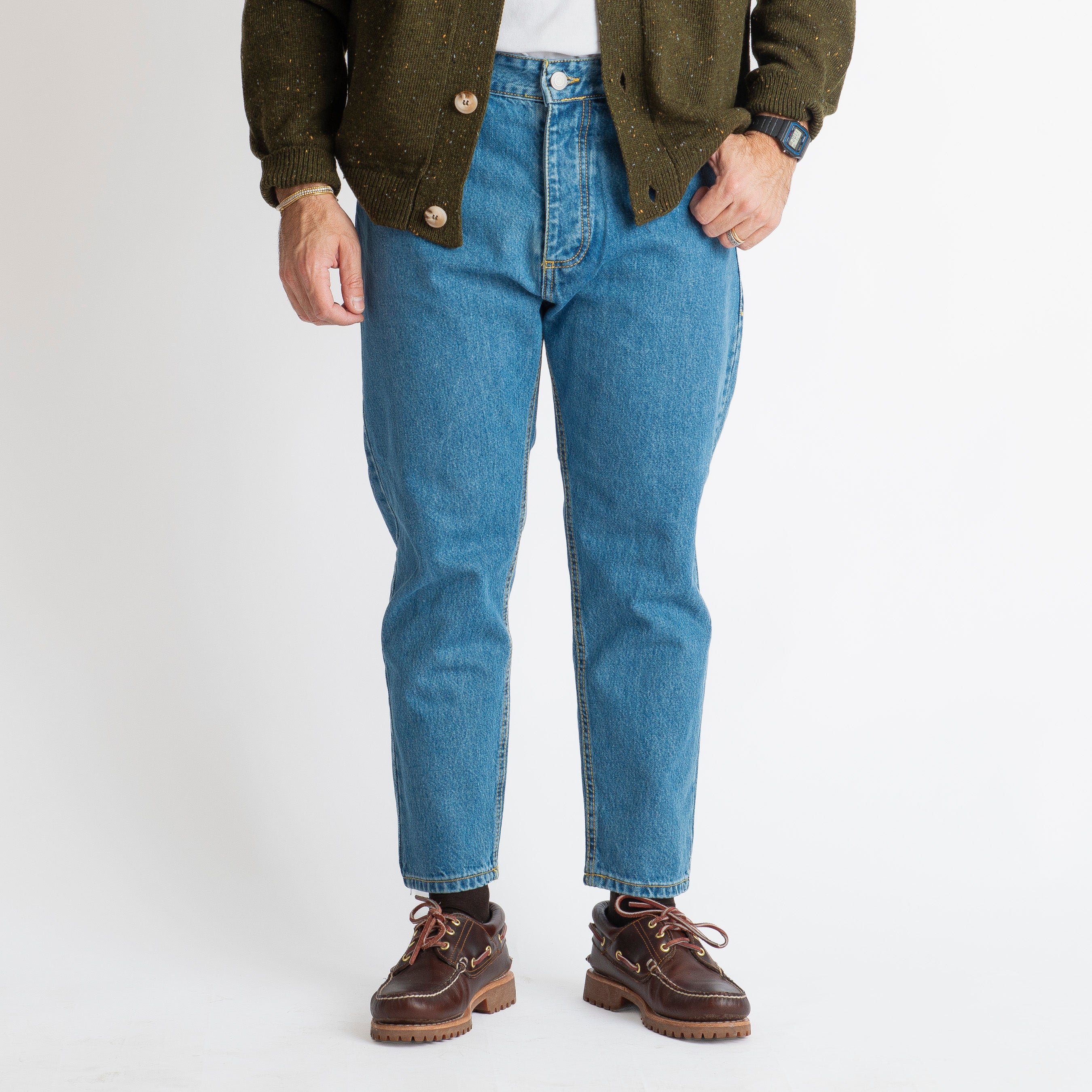 Jeans Carrot Fit Blu Heritage 2.0 - Cotone Mercerizzato