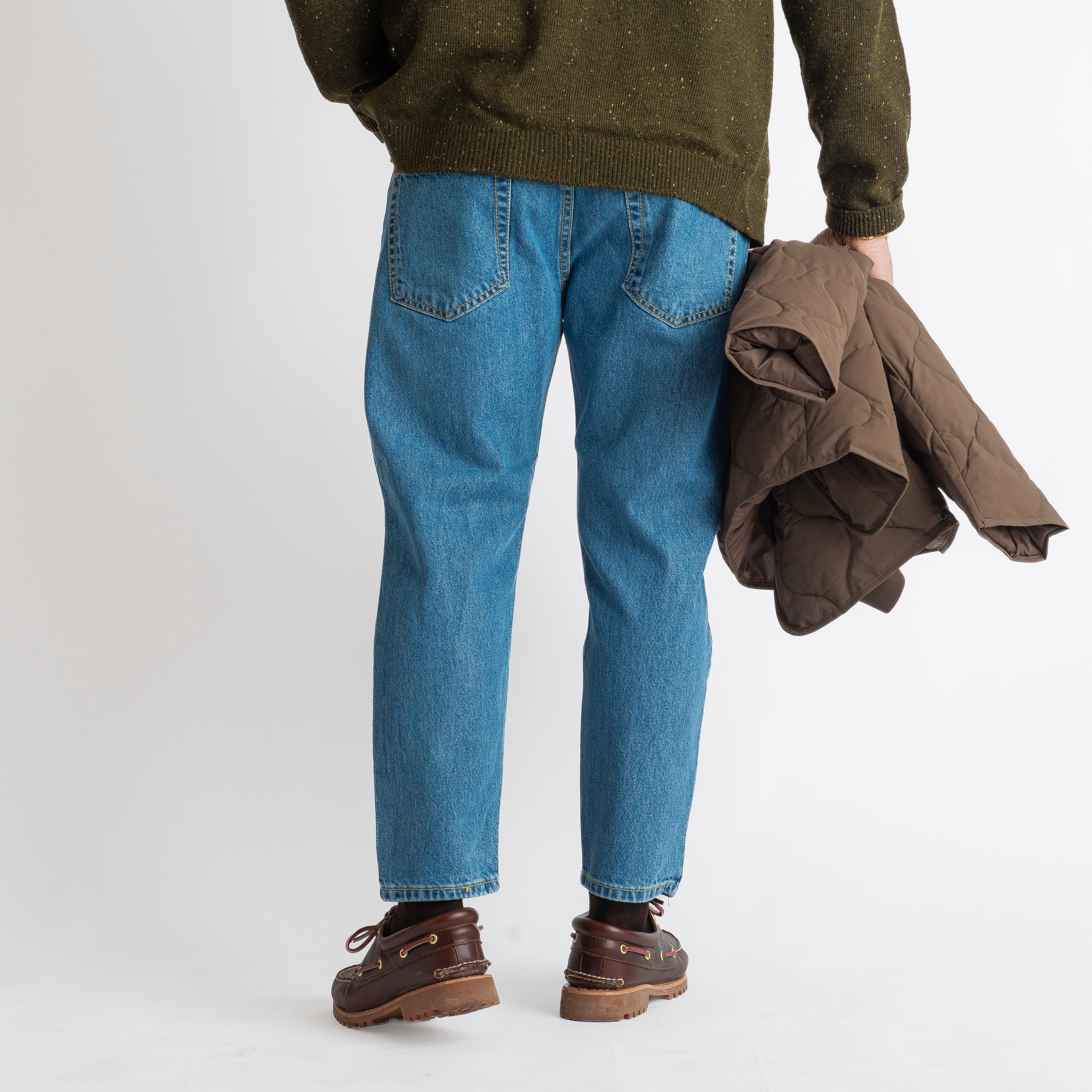 Jeans Carrot Fit Blu Heritage 2.0 - Cotone Mercerizzato