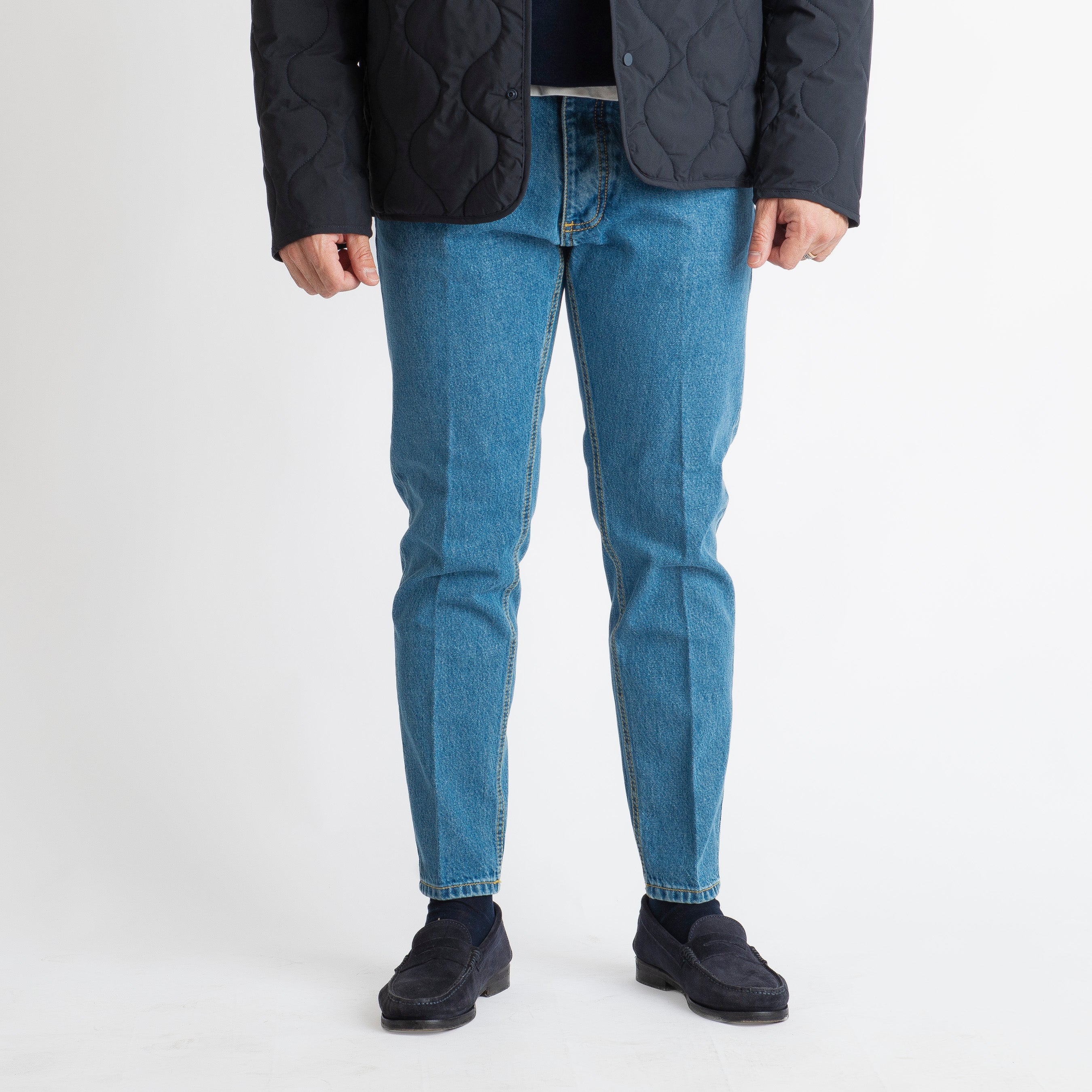 Jeans Slim Fit Blu Heritage 2.0 – Cotone Mercerizzato