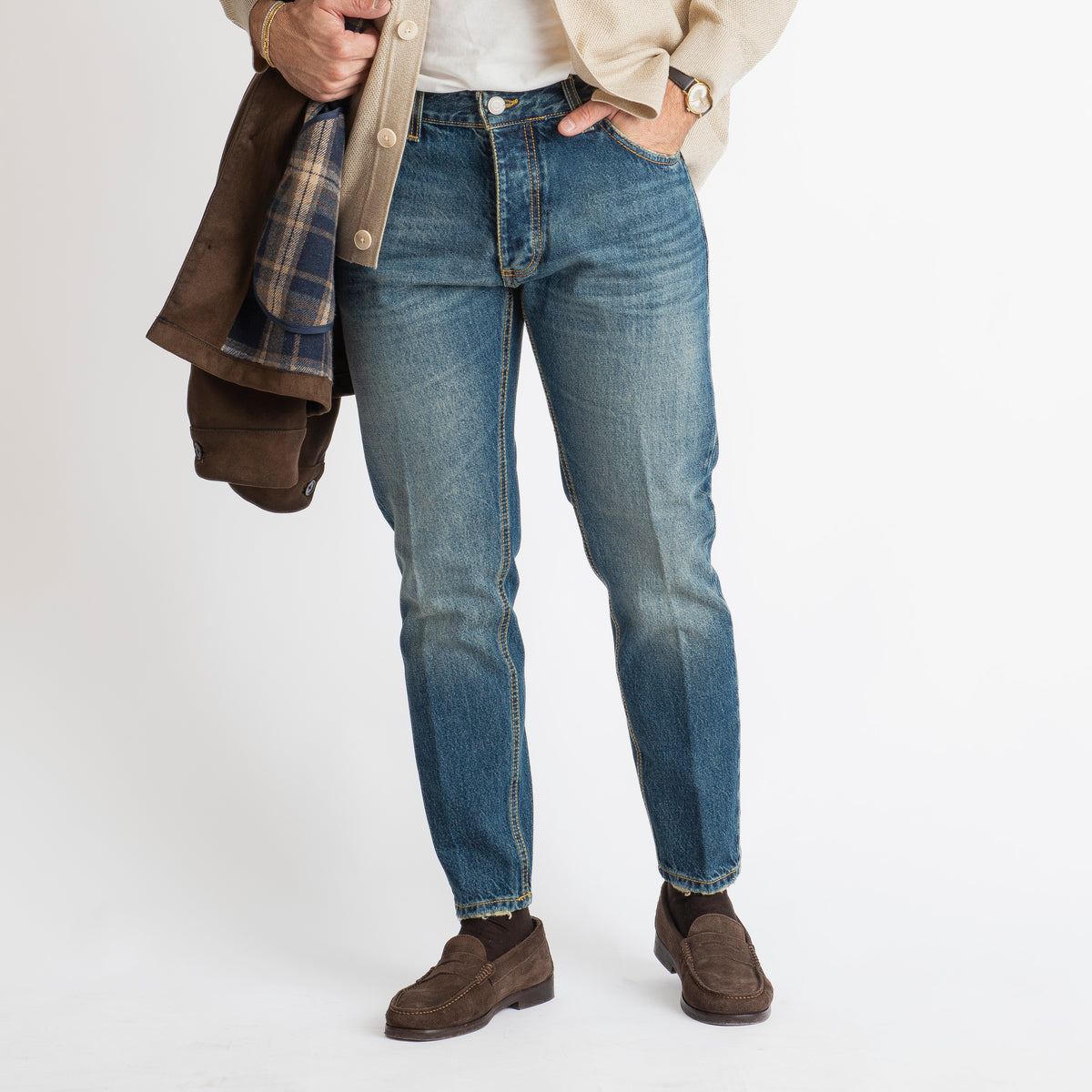 Jeans Slim Fit S169 – Cotone Mercerizzato