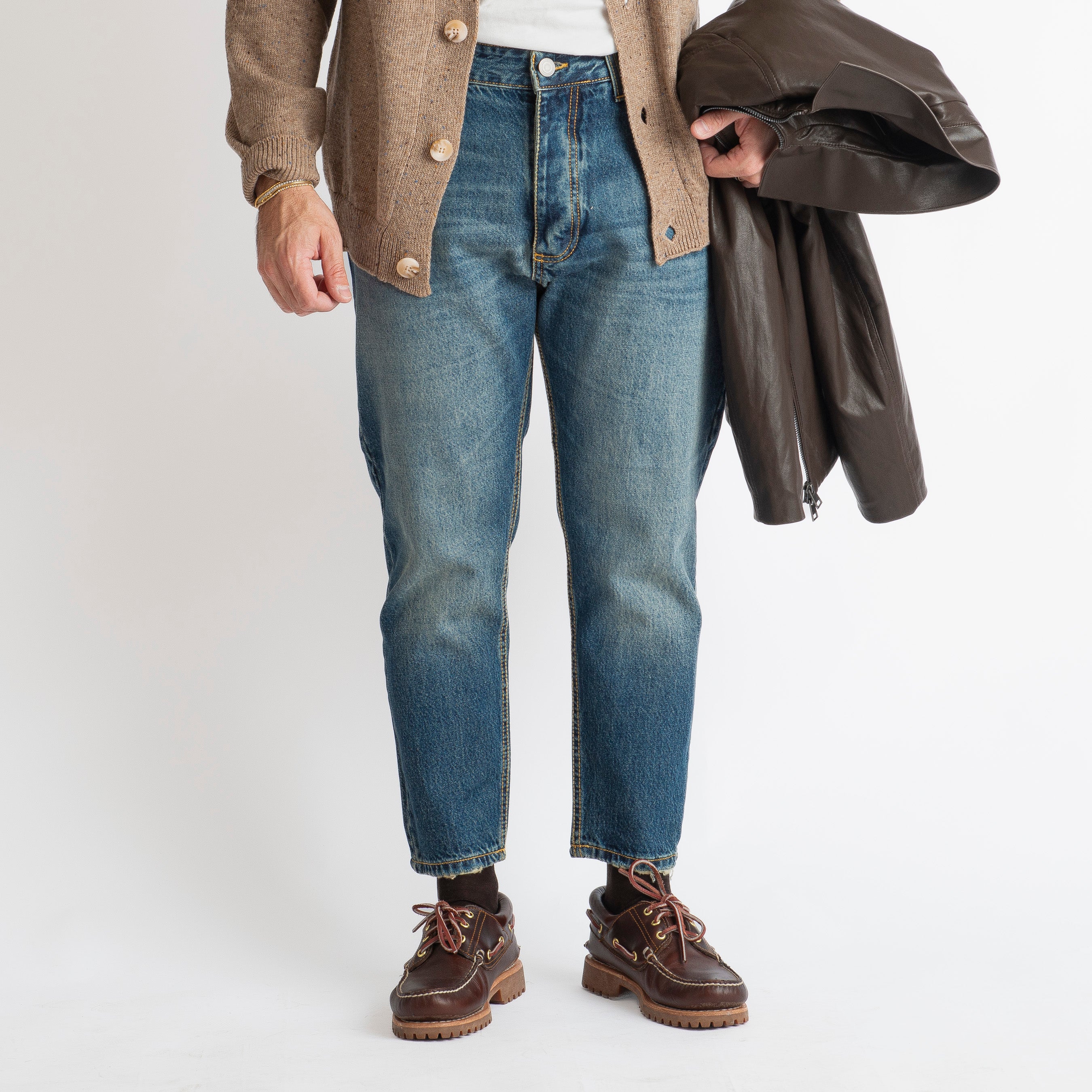 Jeans Carrot Fit S169 - Cotone Mercerizzato
