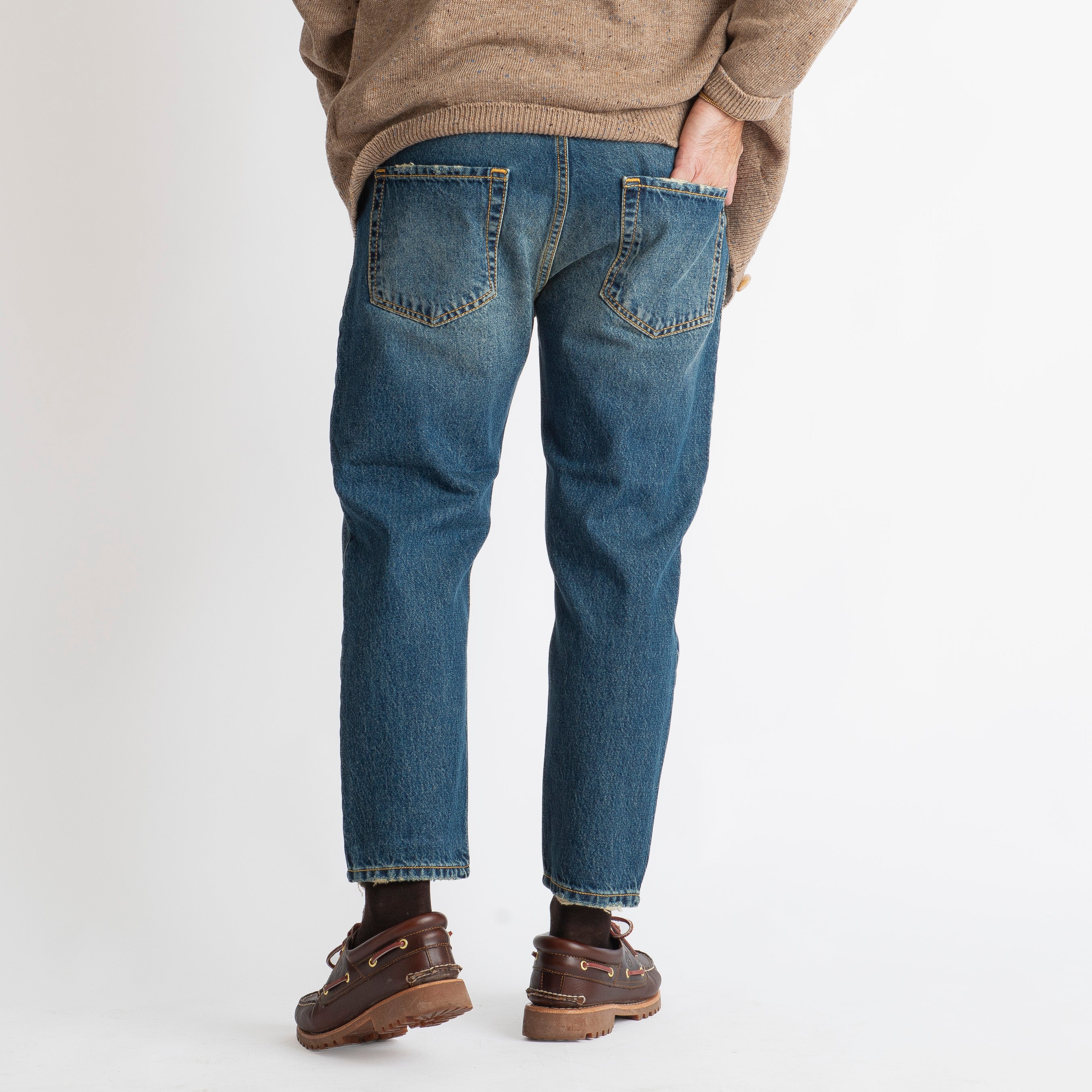 Jeans Carrot Fit S169 - Cotone Mercerizzato