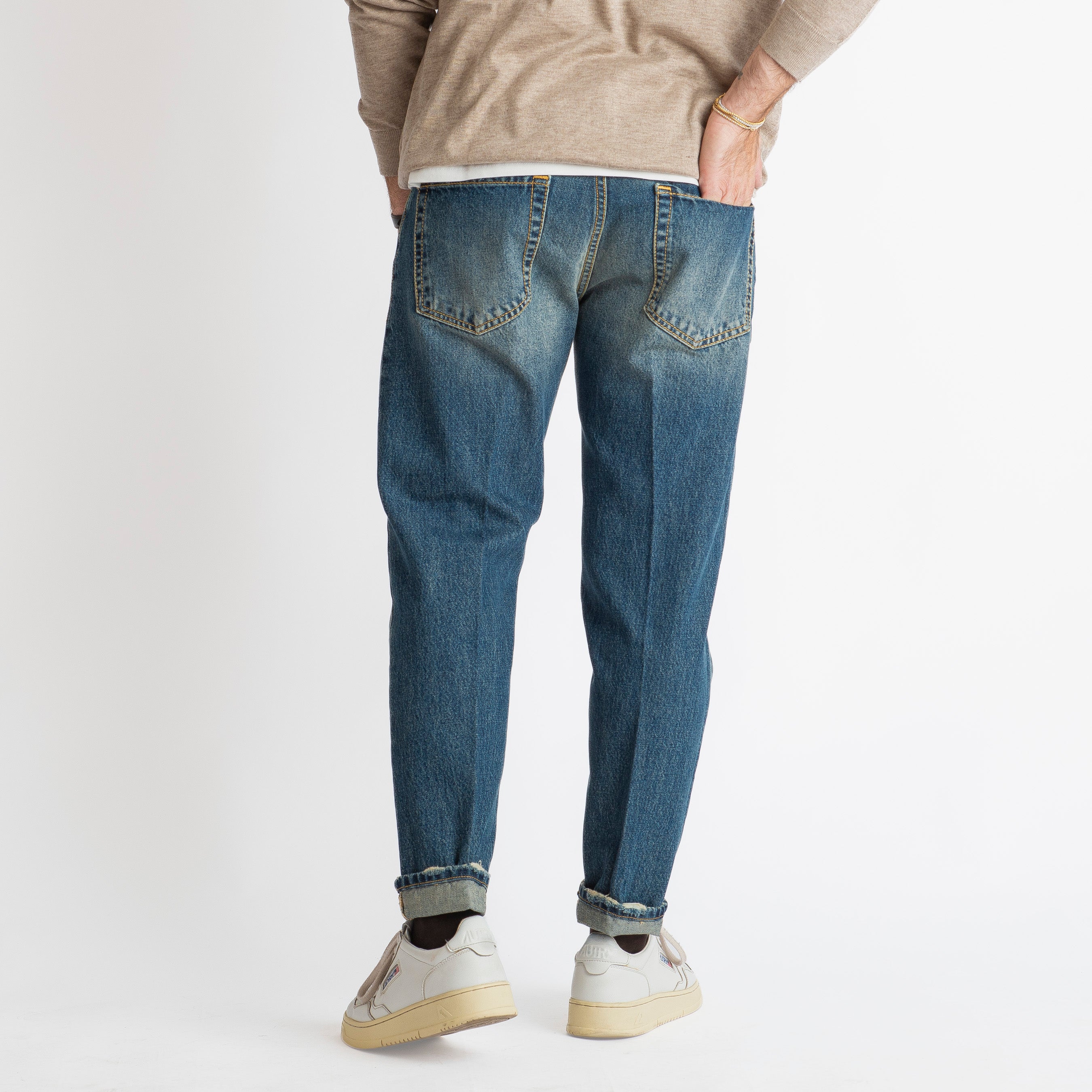 Jeans Straight Fit S169 - Cotone Mercerizzato