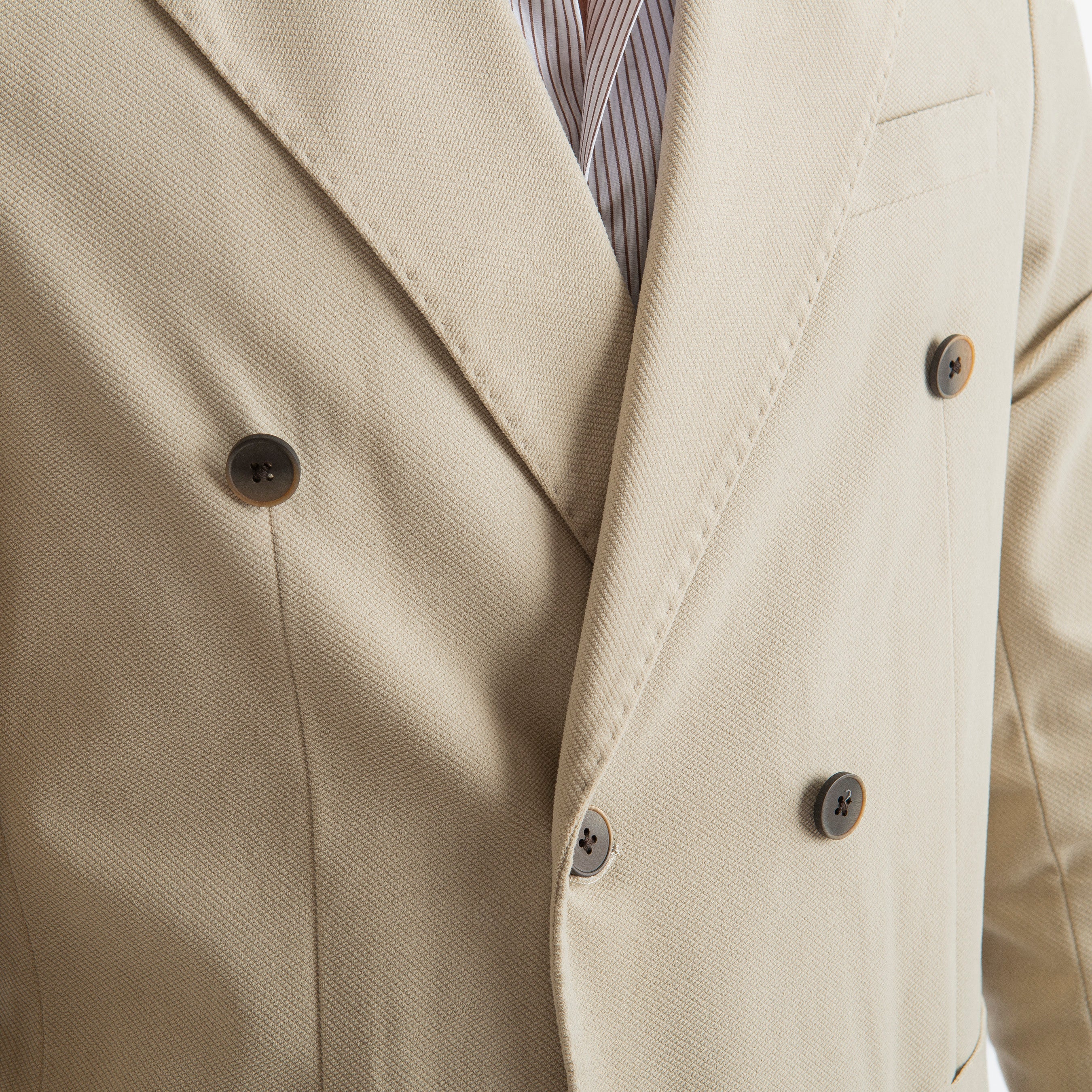 Giacca Siena Doppiopetto Beige