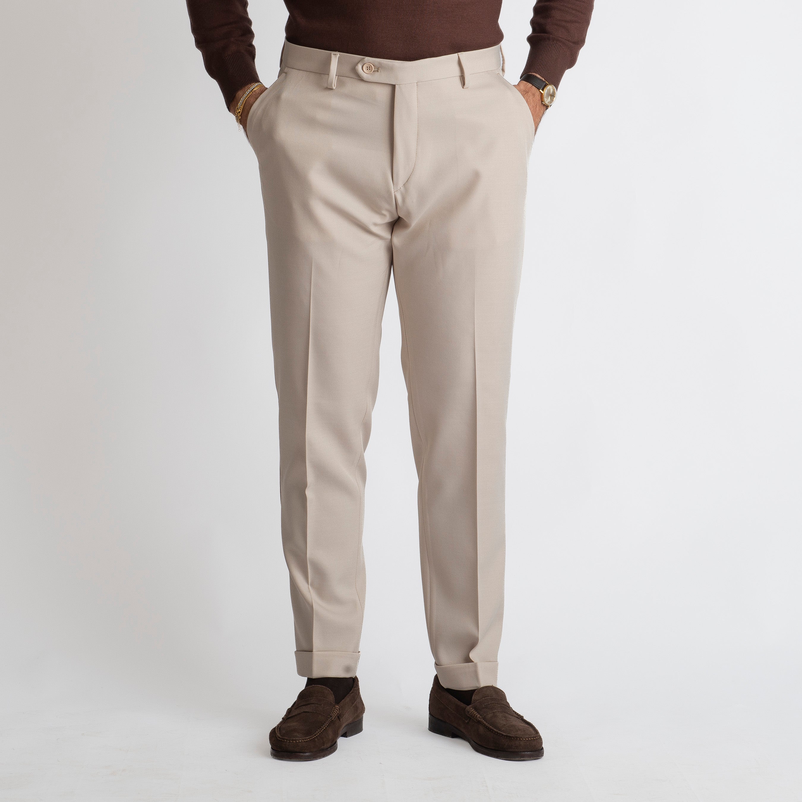 Pantalone TO8011 Candy Beige