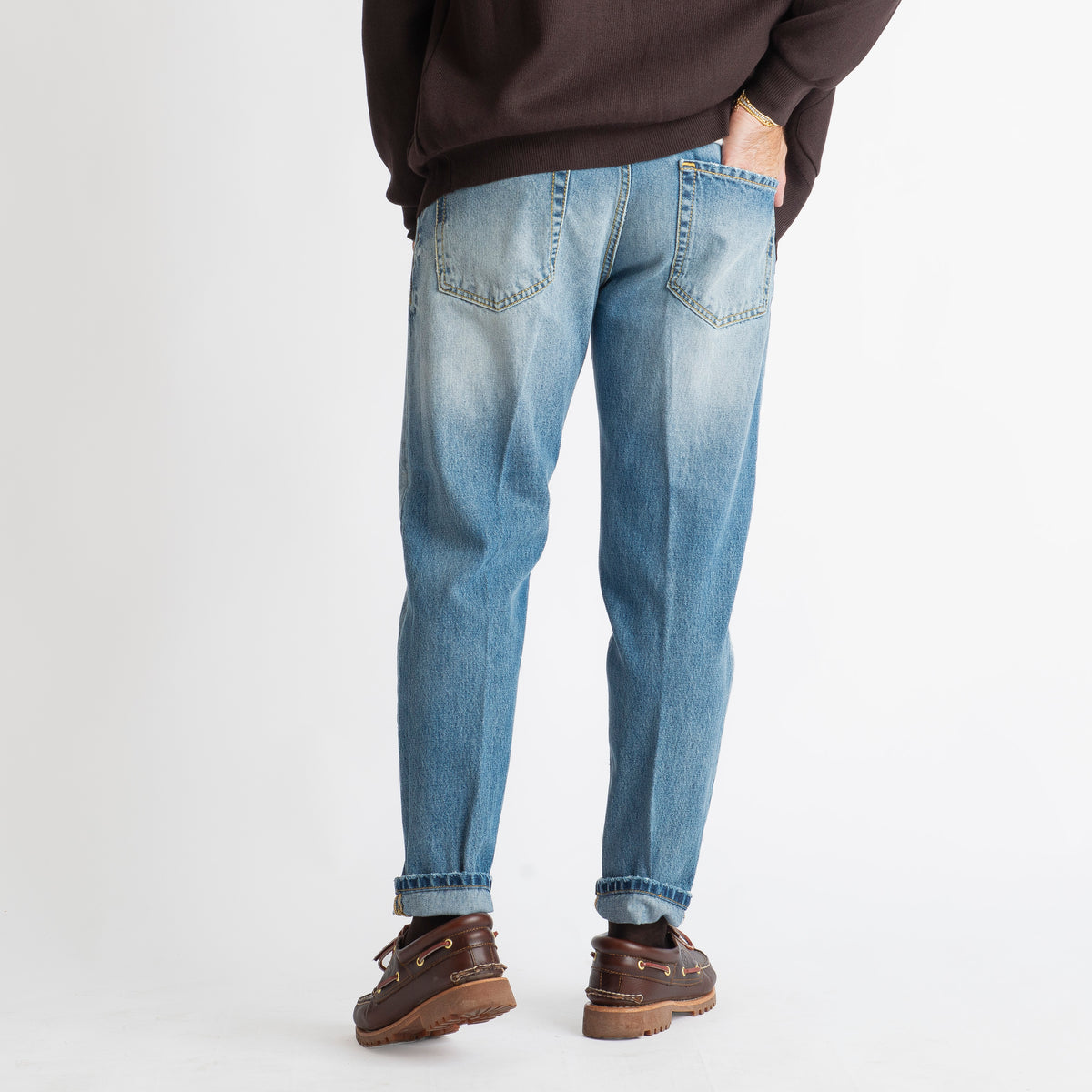 Jeans Straight Fit S130 - Cotone Mercerizzato