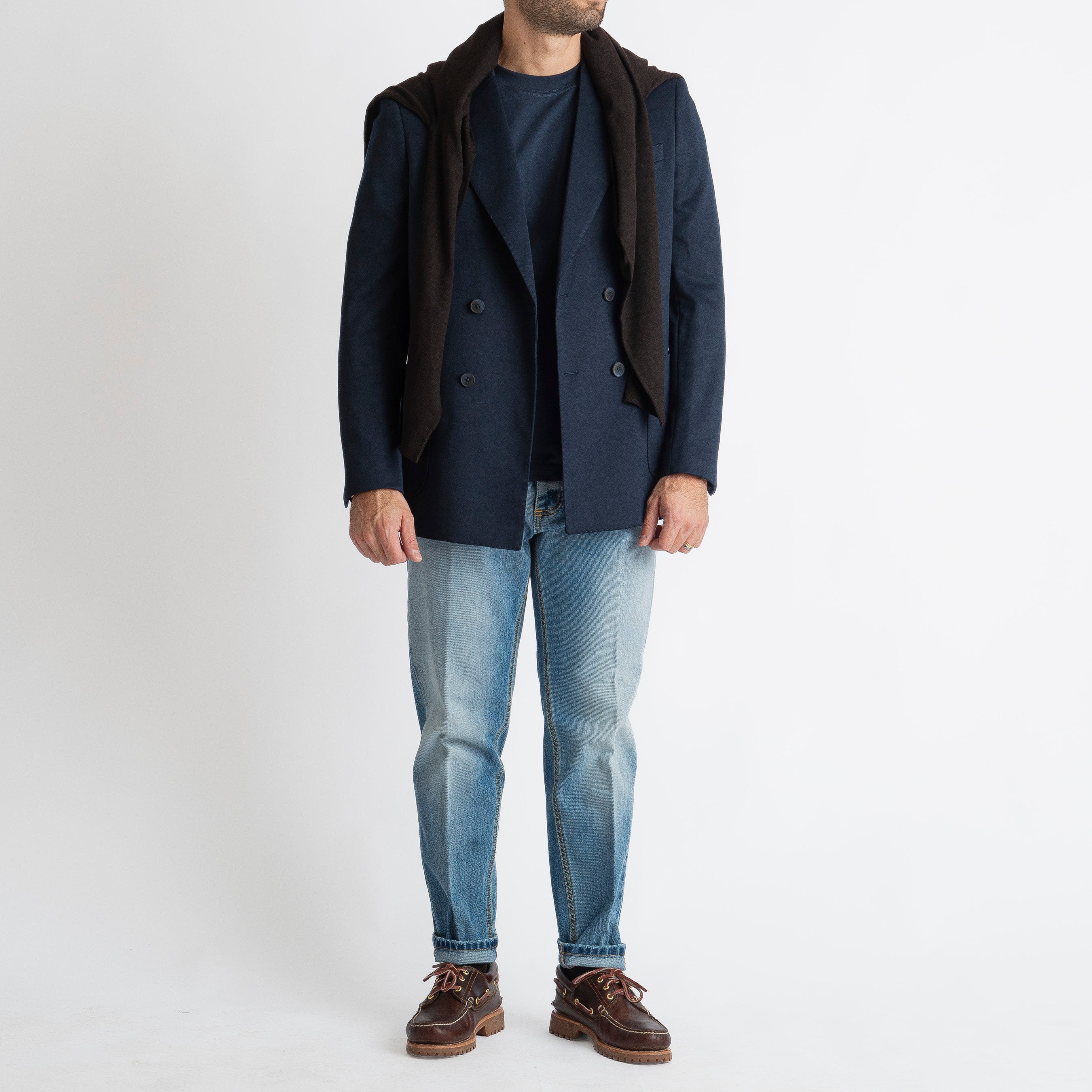 Giacca Firenze Doppiopetto Blu