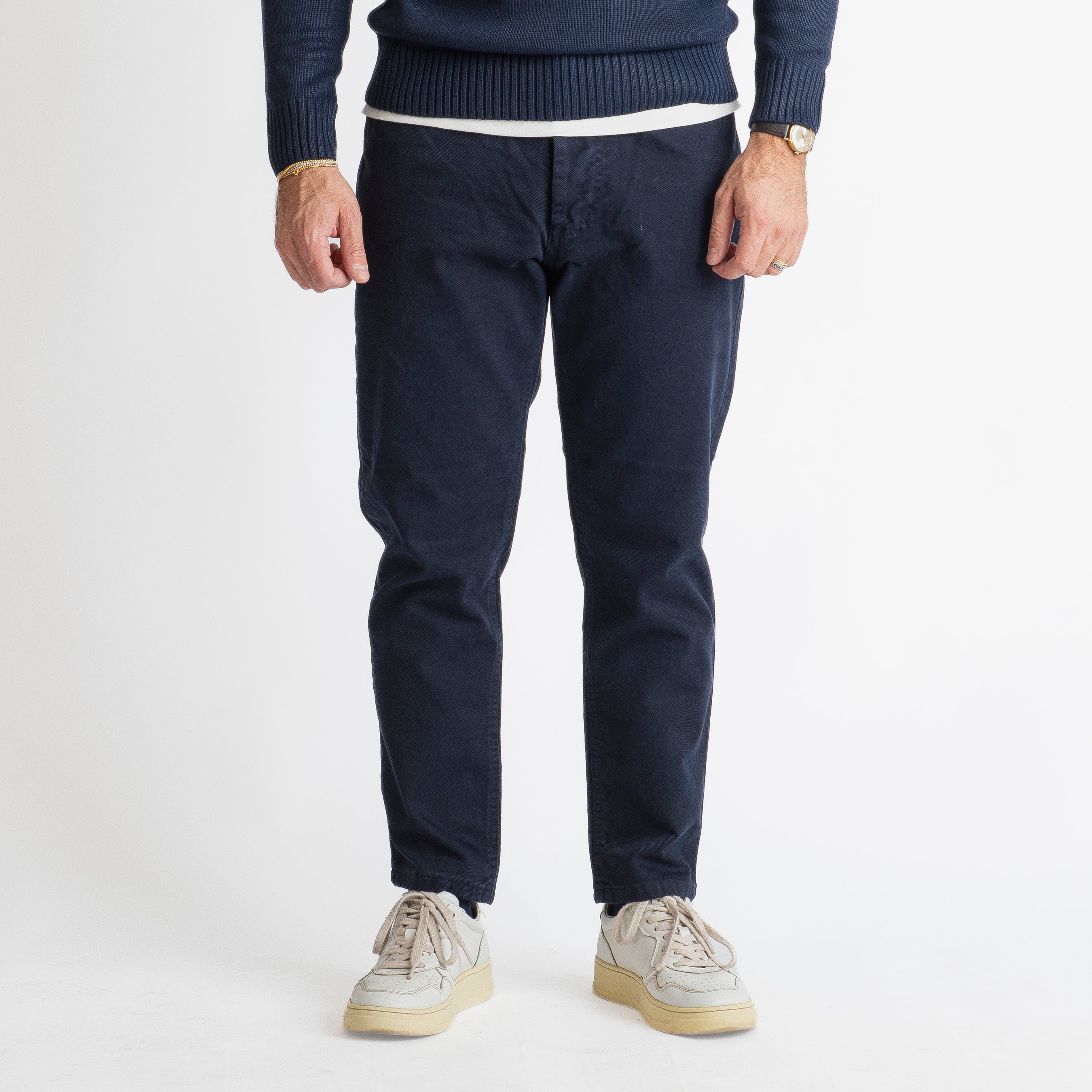 Pantalone Cinque Tasche Blu