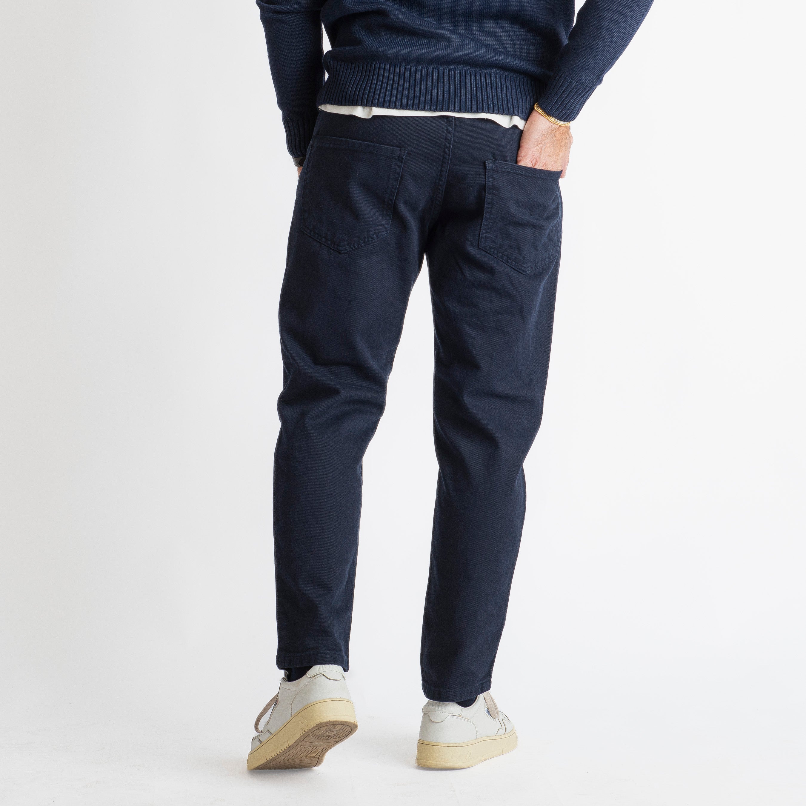 Pantalone Cinque Tasche Blu