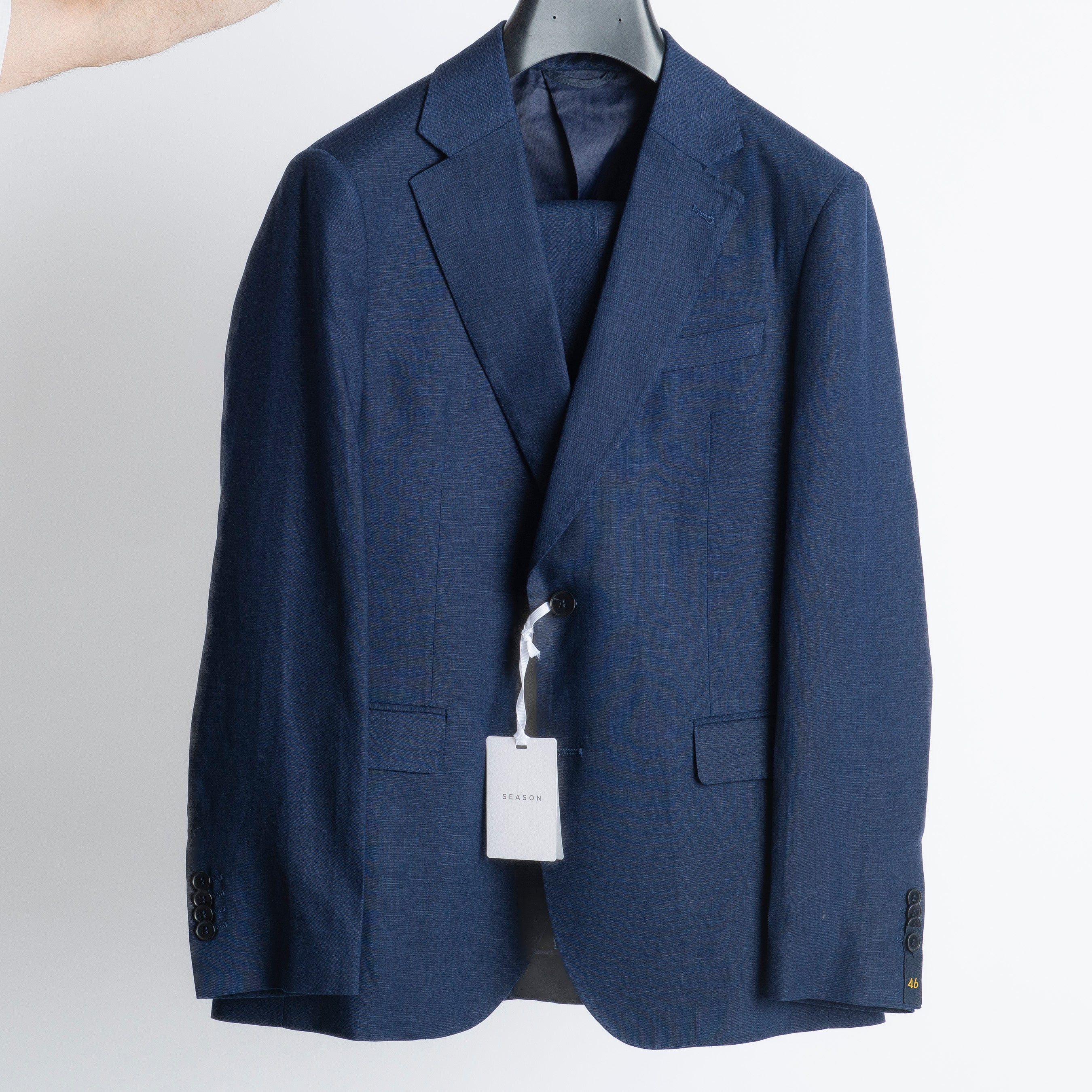 Abito Monopetto in Lino Blu
