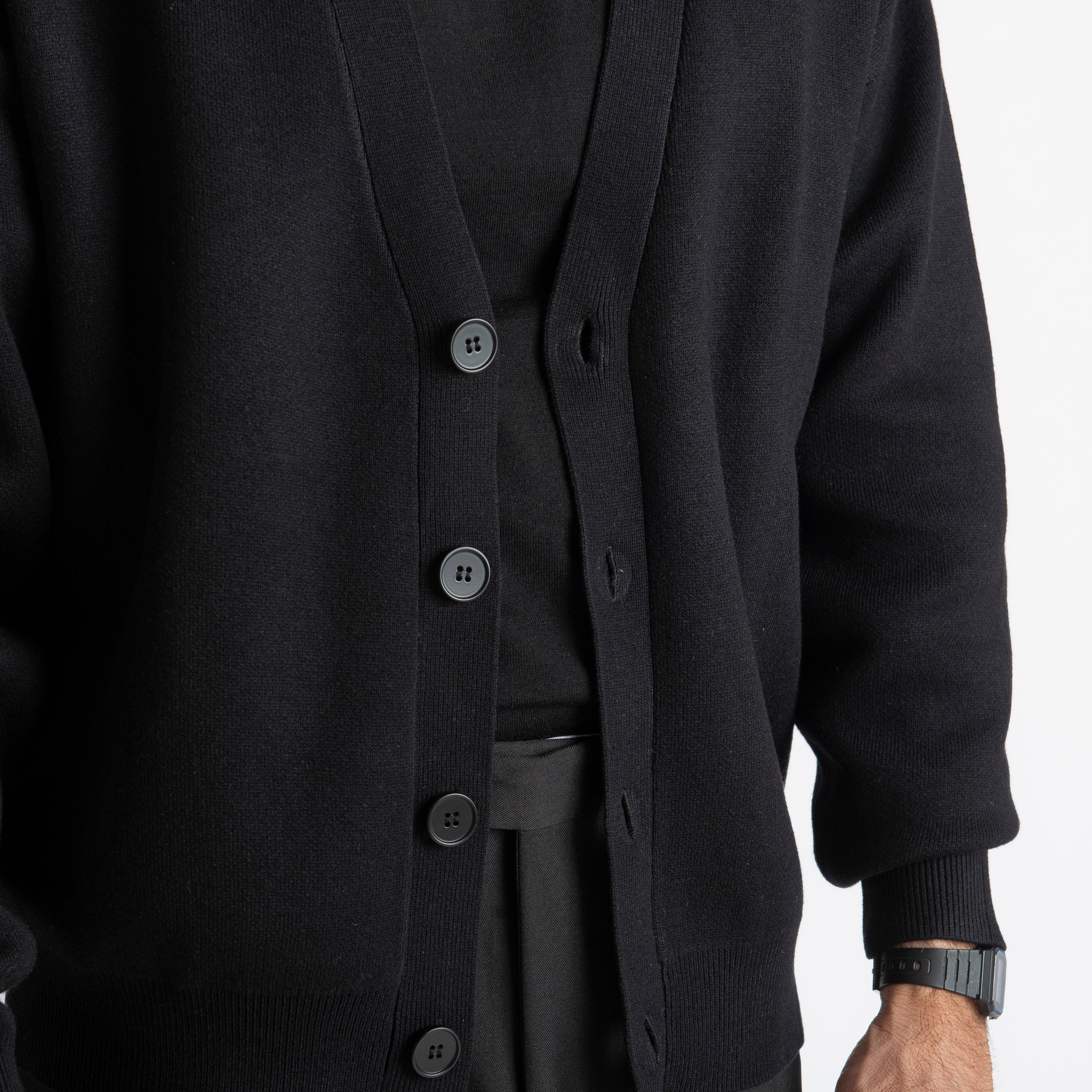 Cardigan Over Size Nero
