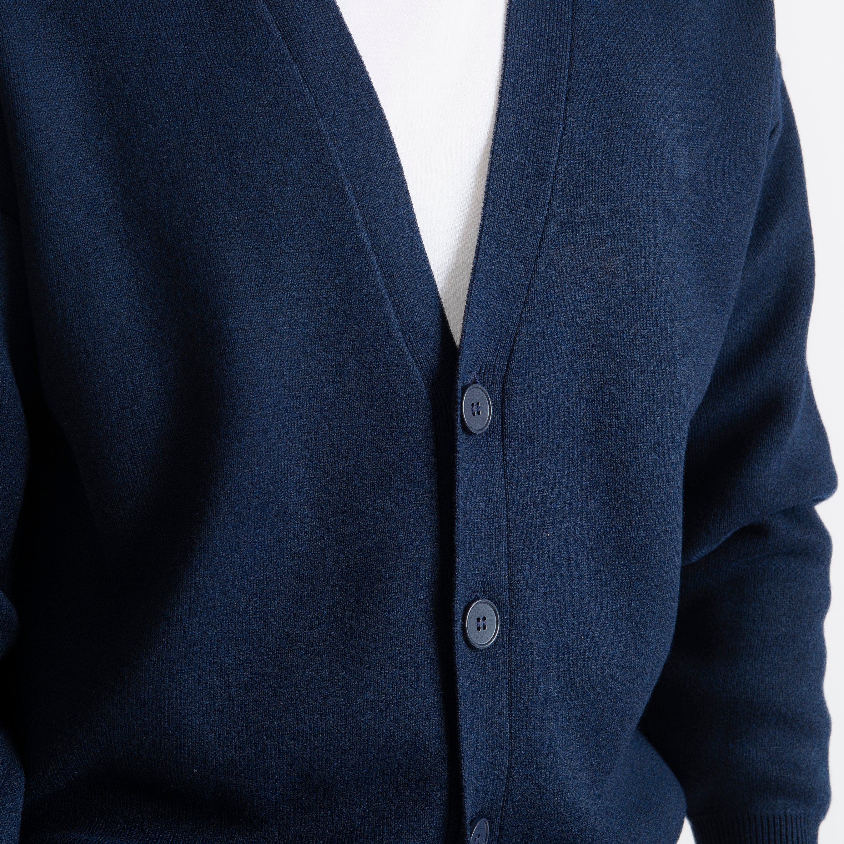 Cardigan Over Size Blu