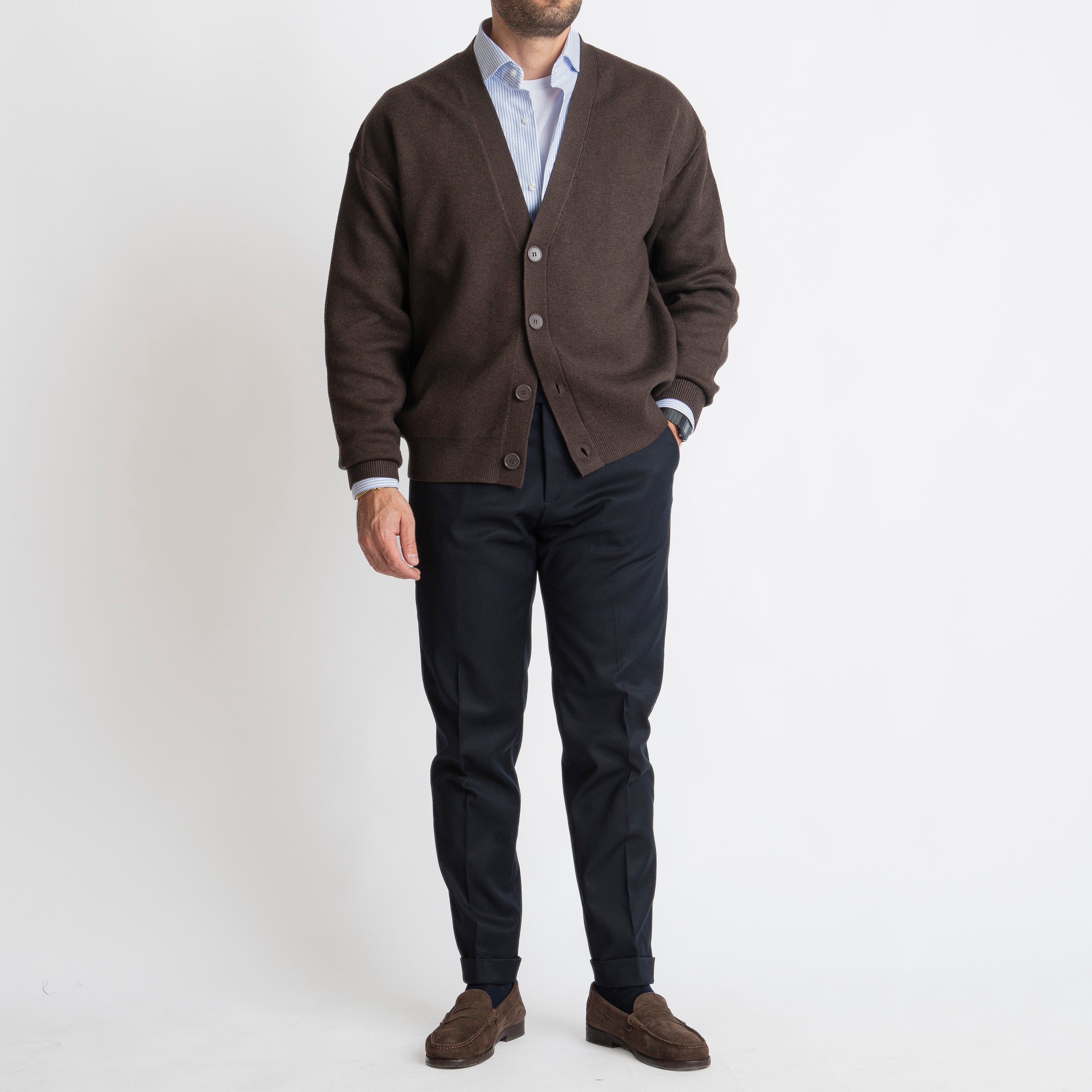 Cardigan Oversize Testa di Moro