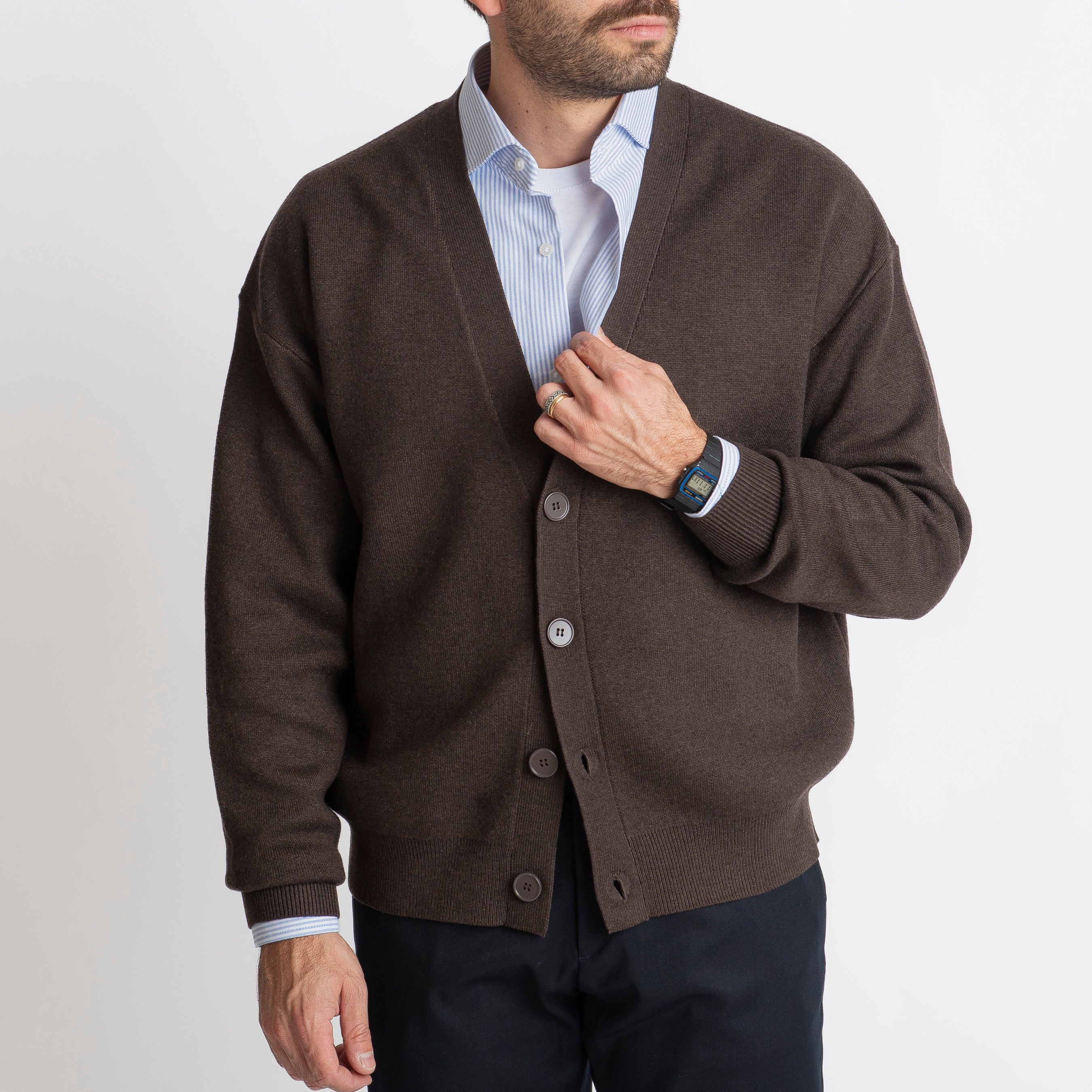 Cardigan Oversize Testa di Moro
