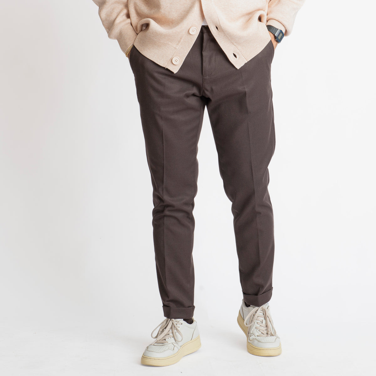 Pantalone Tennesse Mezza Molla TO8007 Testa di Moro