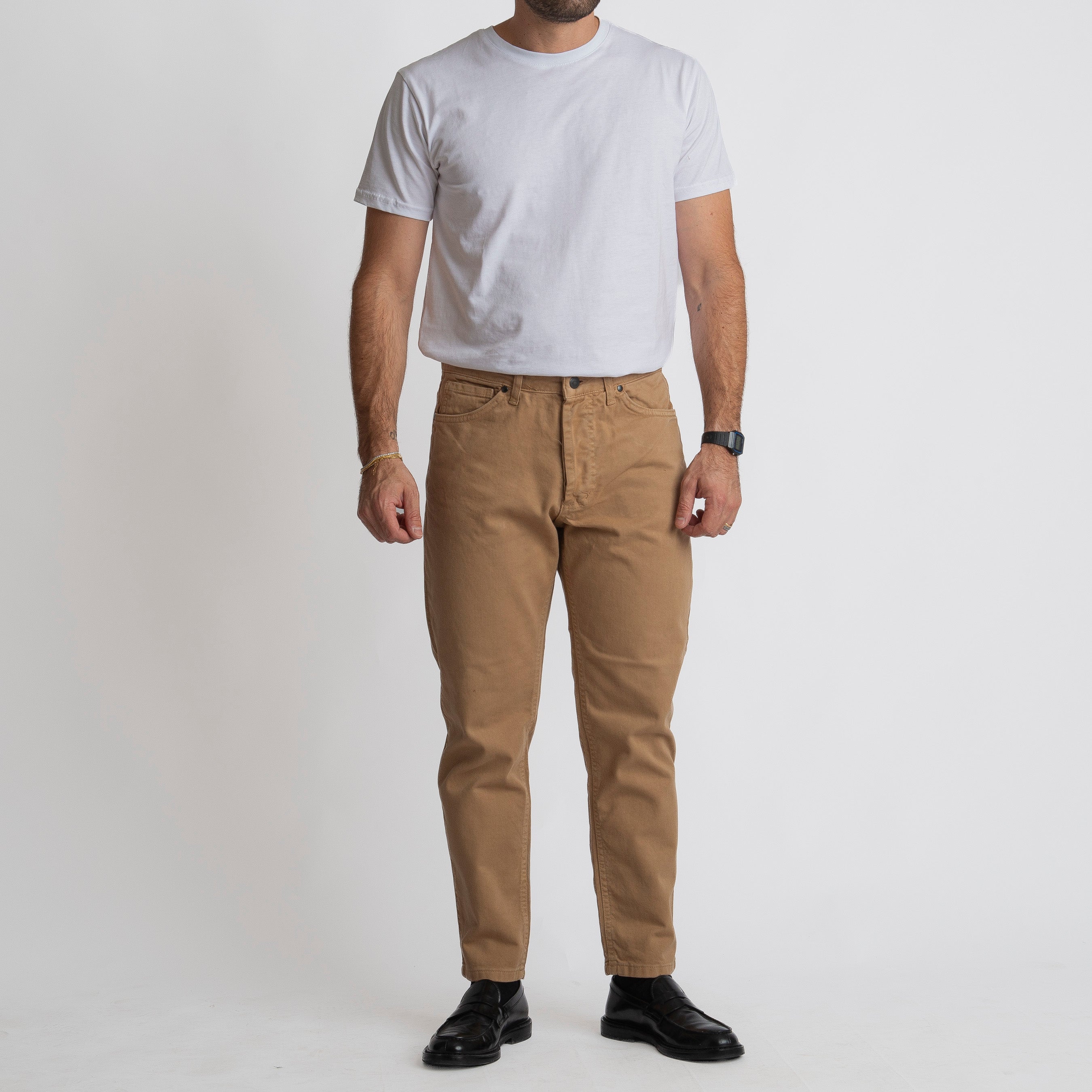 Pantalone Cinque Tasche Tabacco