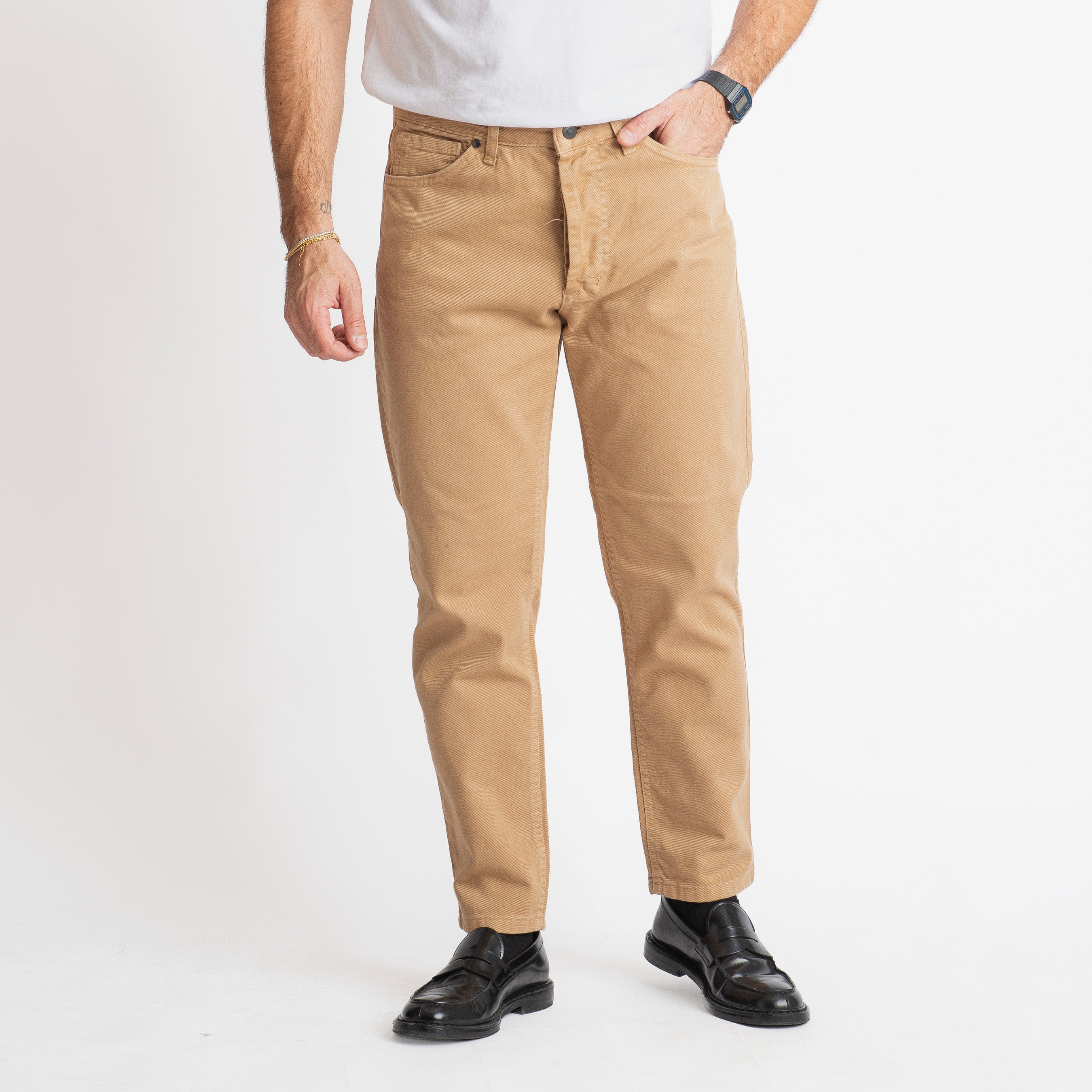 Pantalone Cinque Tasche Tabacco